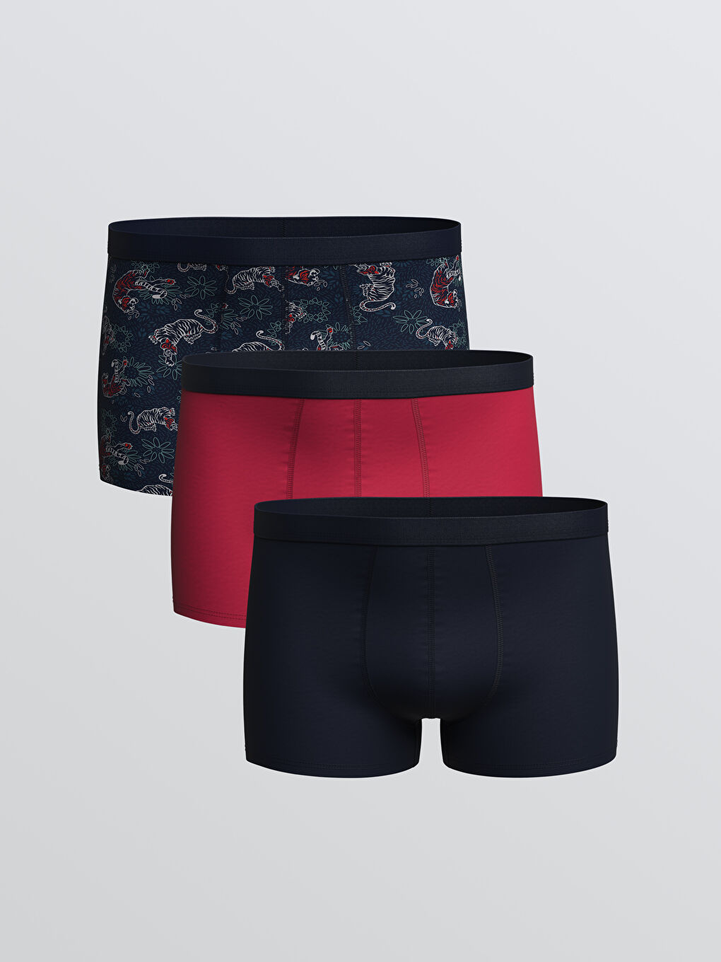 LC WAIKIKI Standard Fit Cotton Stretch Men's Boxer 3-pack -W5AB26Z8-LSJ