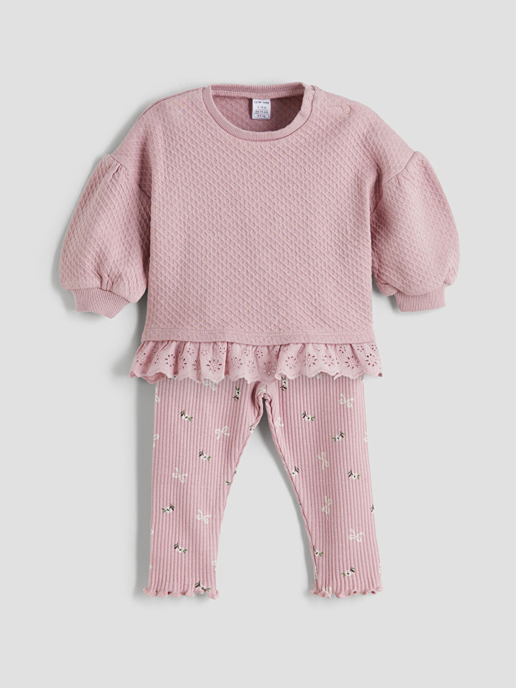 LCW baby سێت په‌مه‌یی کچی ساوا -W5AB33Z1-RPW