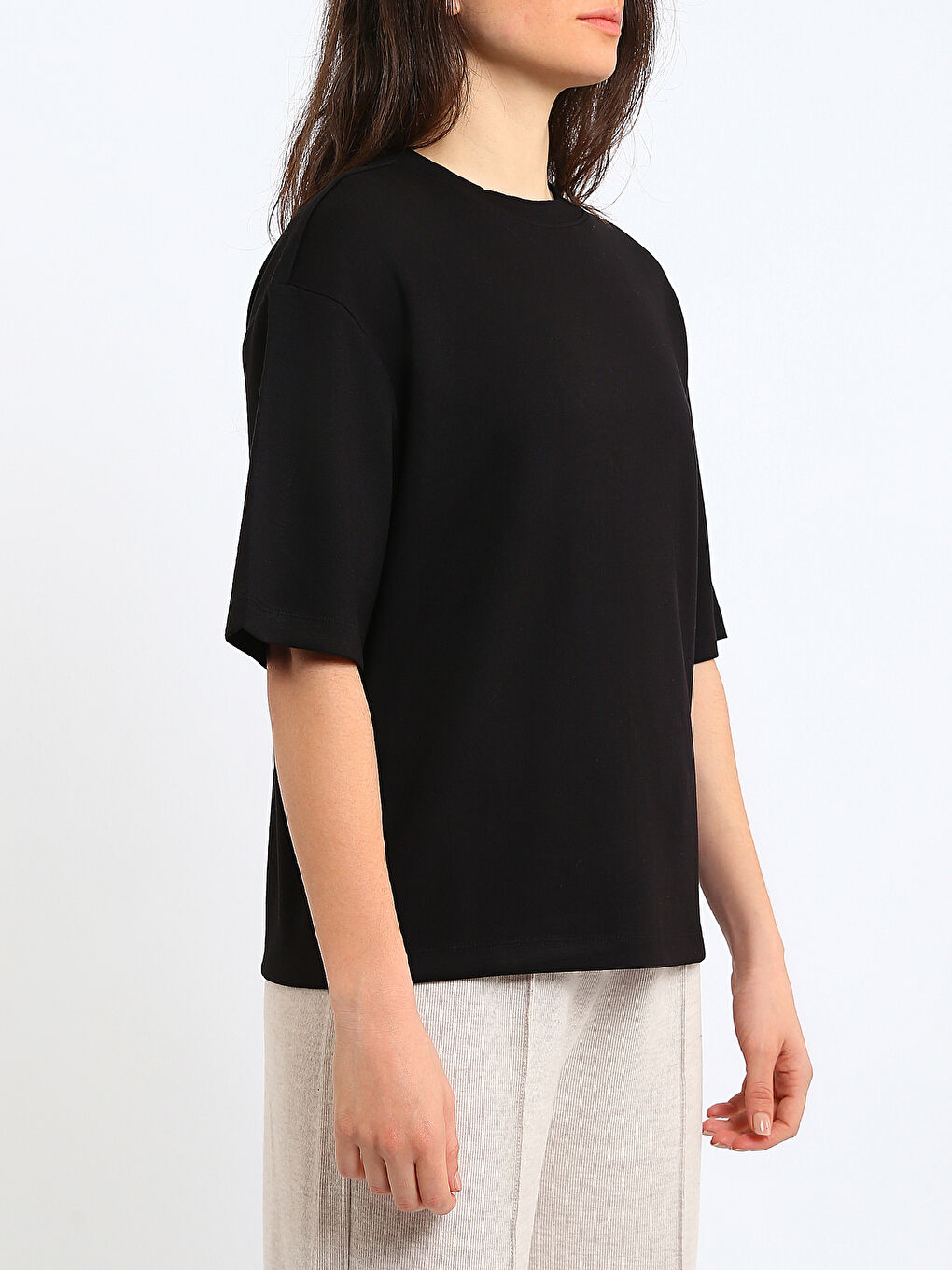 Crew Neck Women's T-Shirt-3