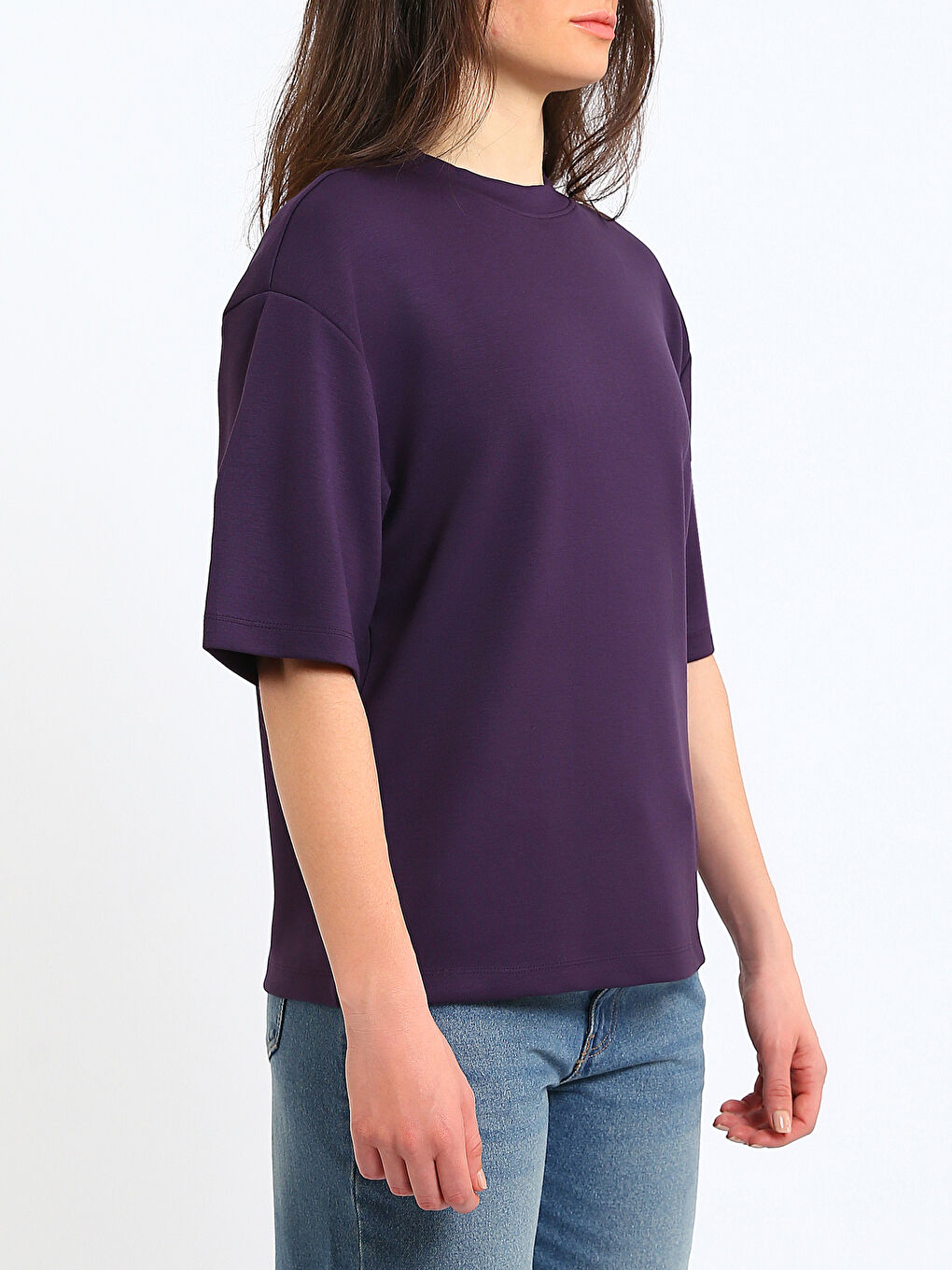 Crew Neck Women's T-Shirt-3