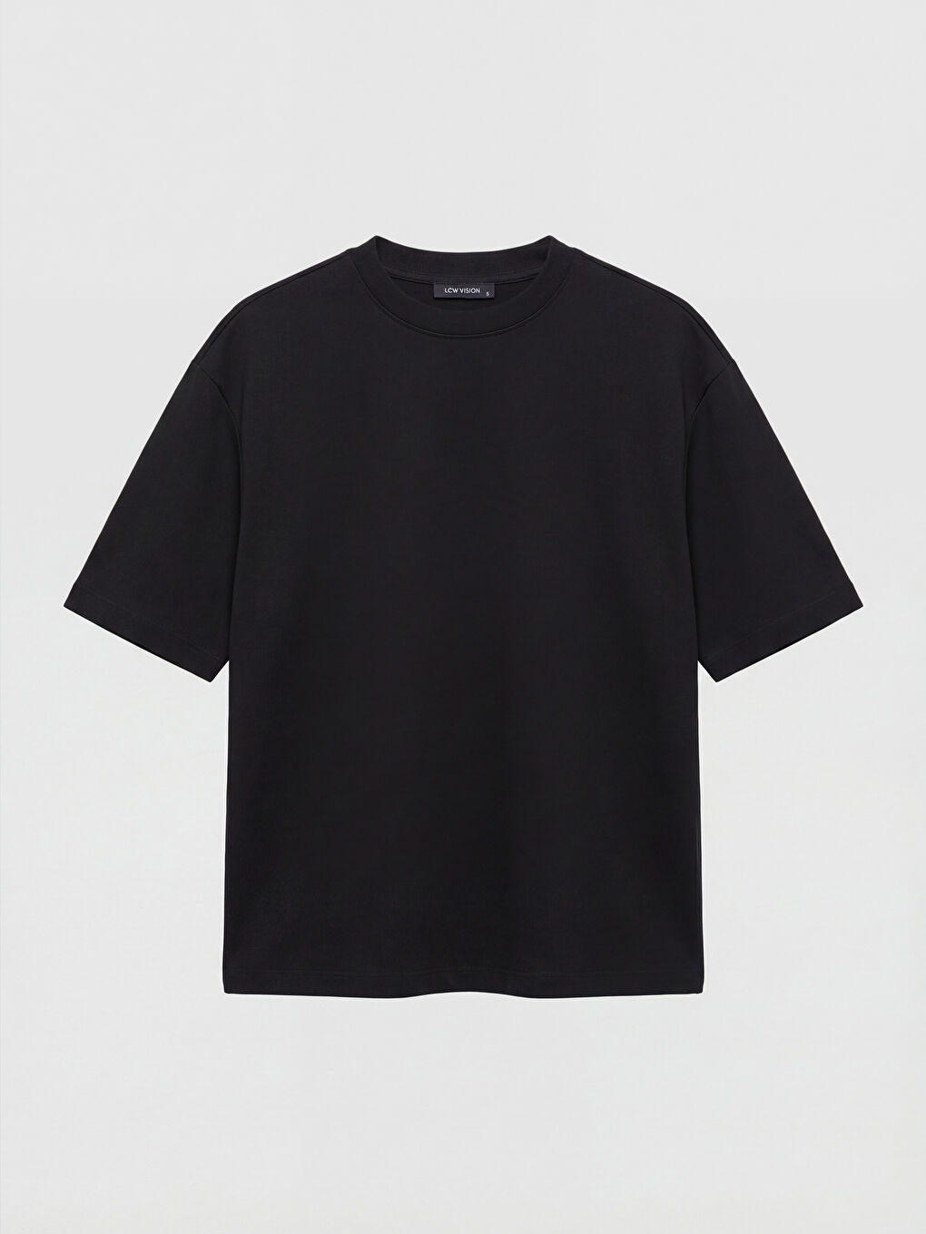 Tricou cu Guler Rotund pentru Femei-5