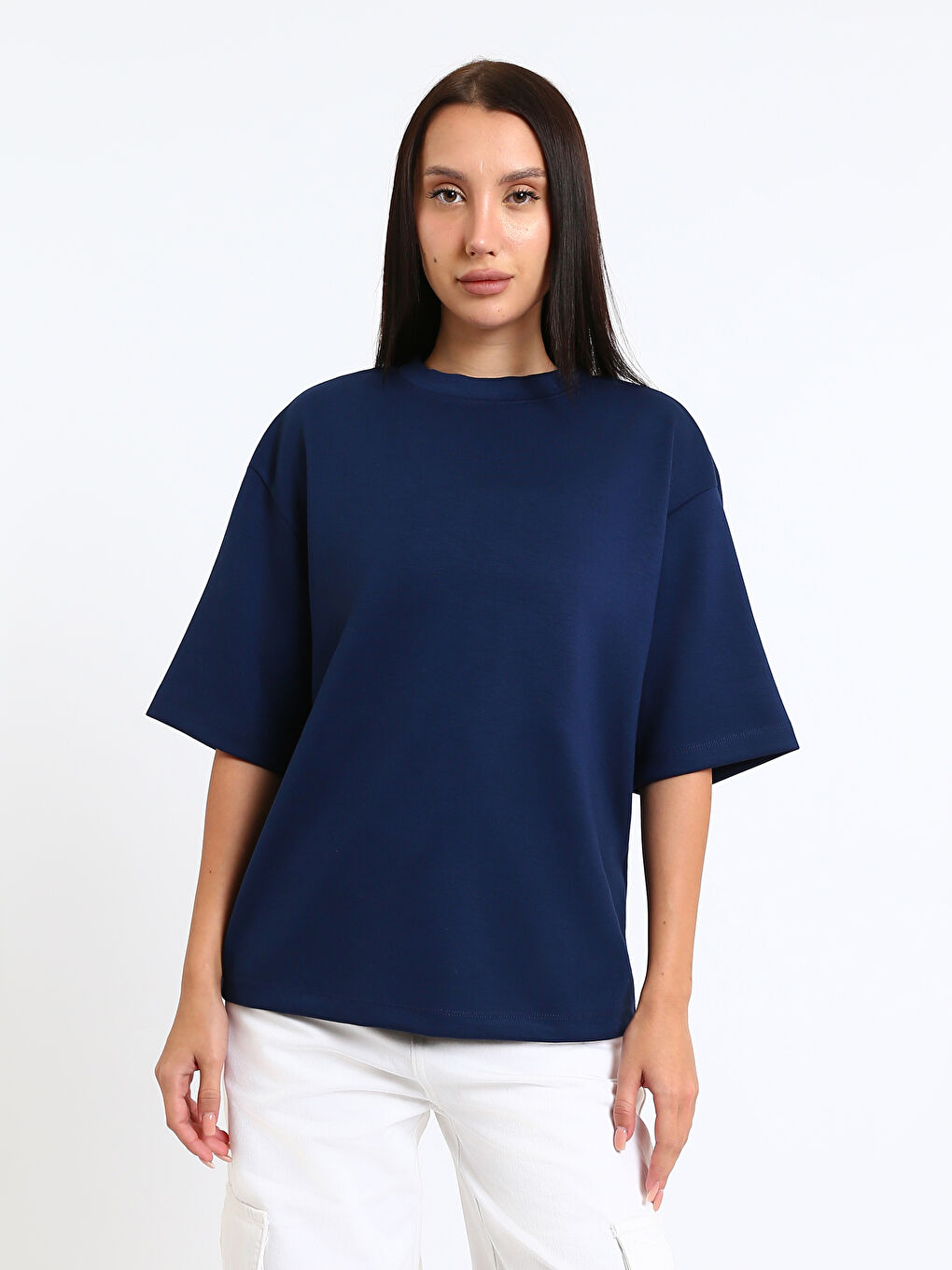 T-shirt à col rond pour Femmes