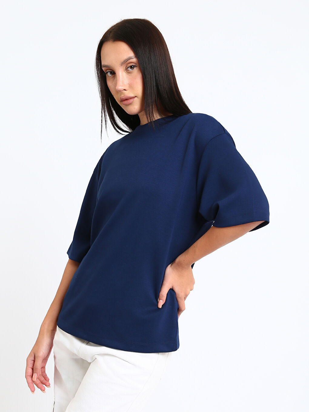 T-shirt à col rond pour Femmes-3