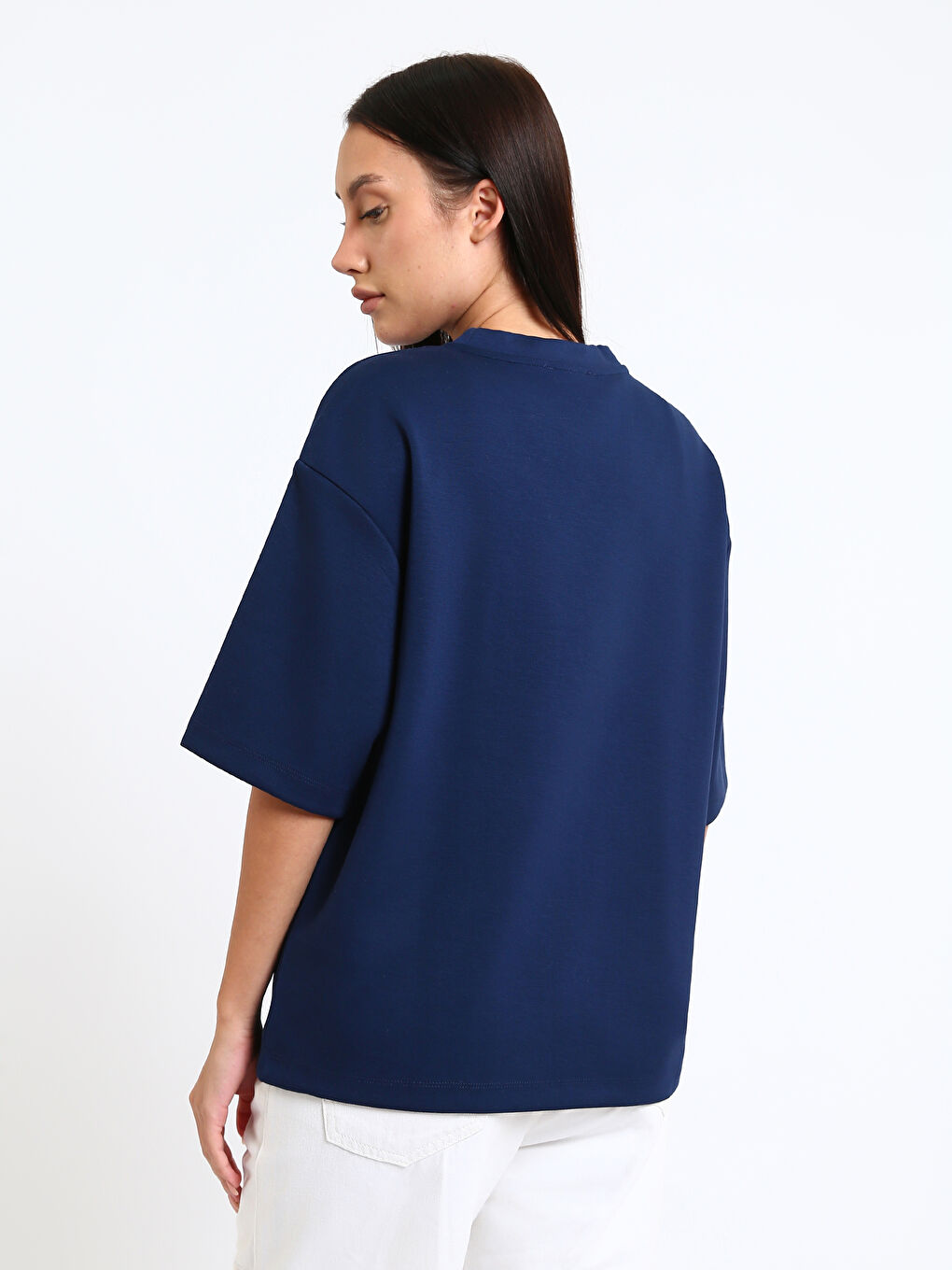 T-shirt à col rond pour Femmes-4