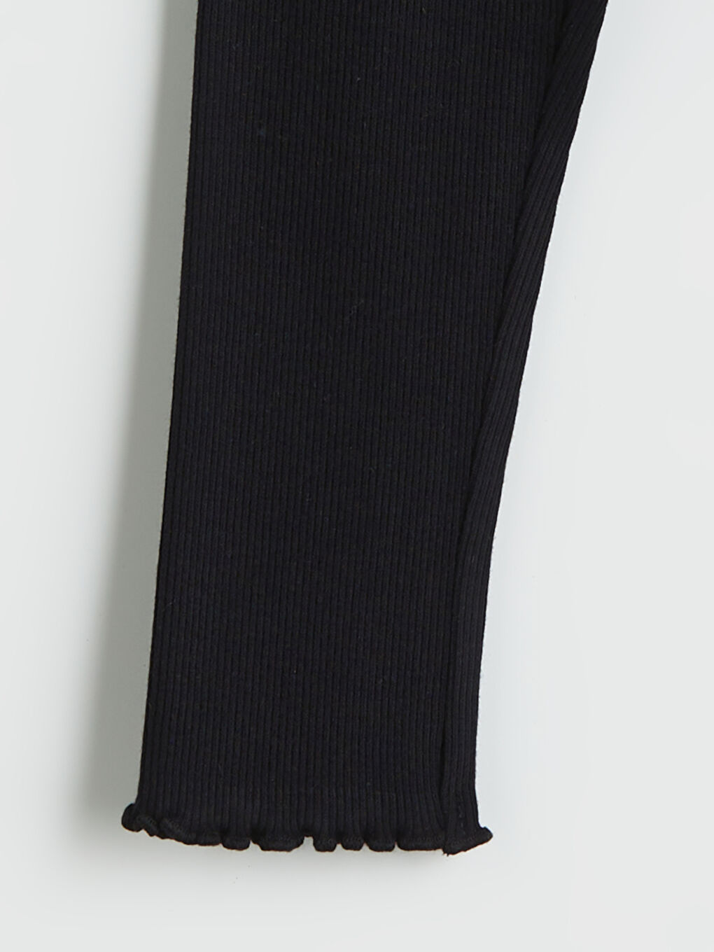 Siyah Beli Lastikli Kız Bebek Tayt-2