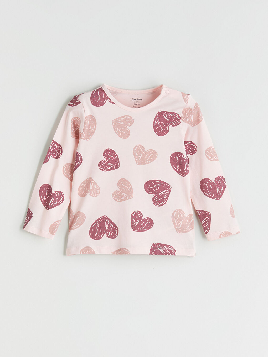 LCW baby Baby Girl PINK Pyjama Set -W5AB41Z1-LSZ