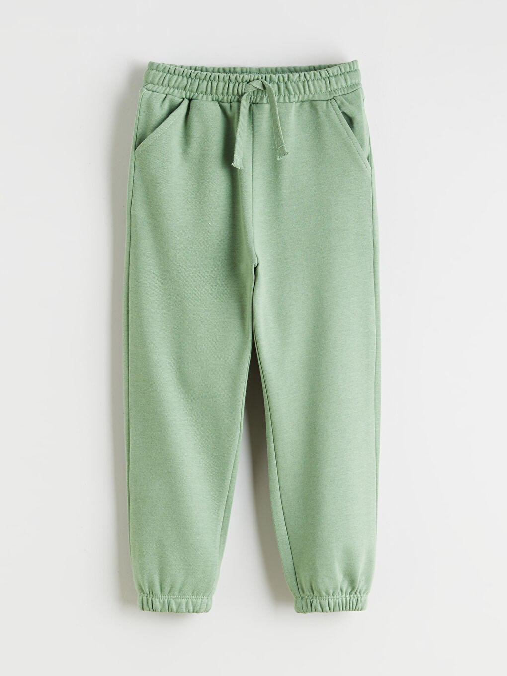 Yeşil Beli Lastikli Erkek Çocuk Jogger  Eşofman Altı