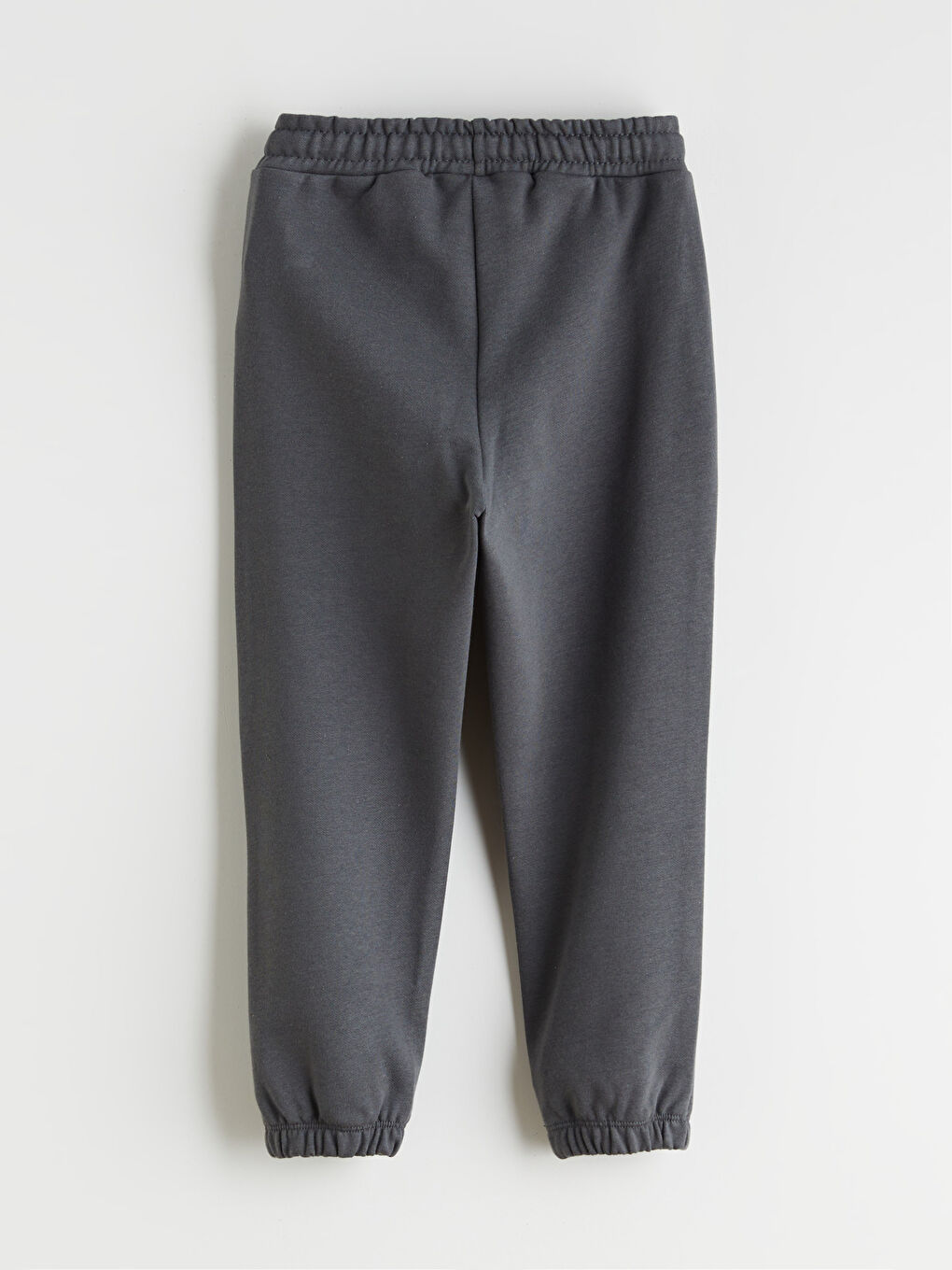 Gri Beli Lastikli Erkek Çocuk Jogger  Eşofman Altı-1