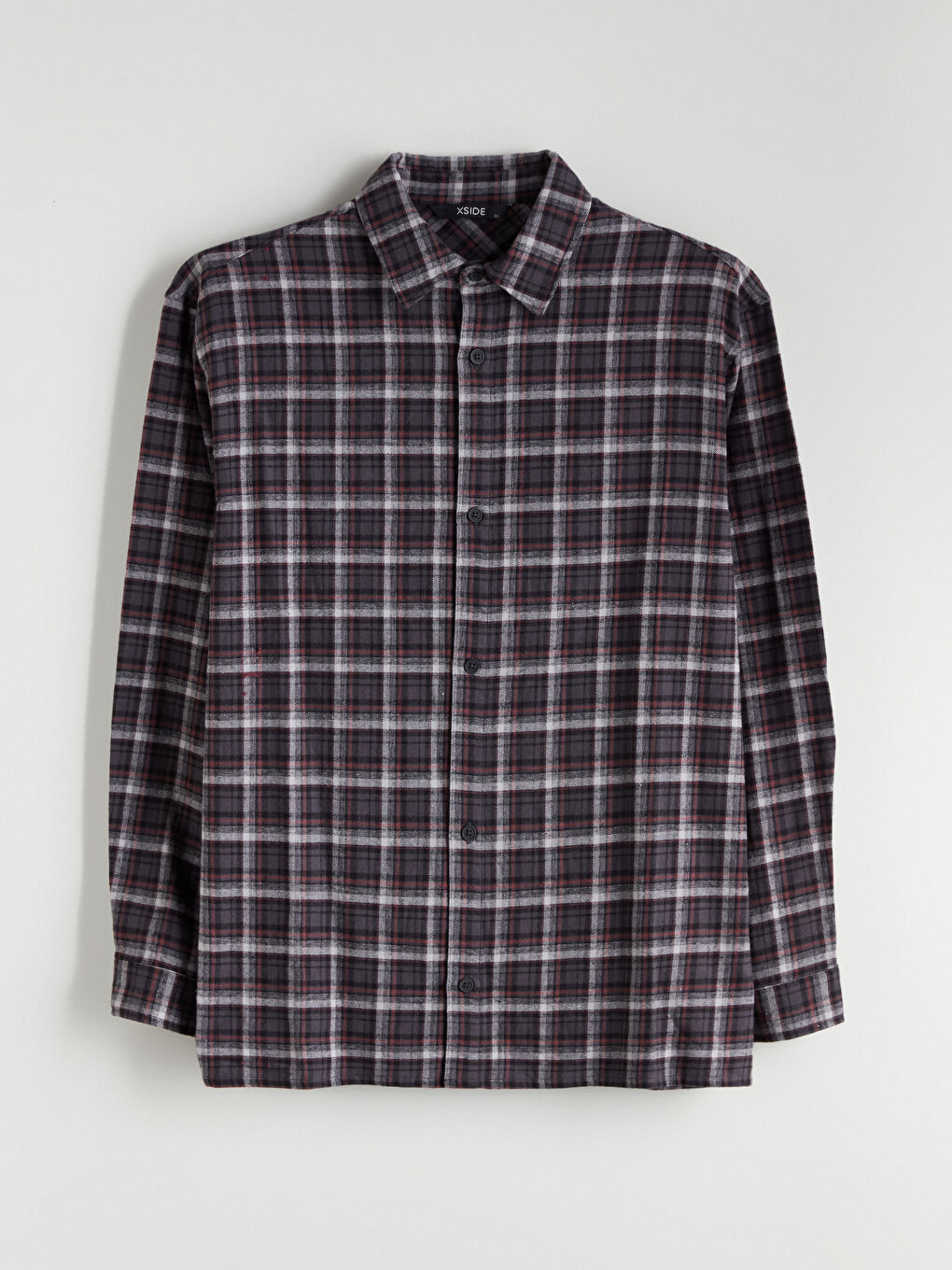 Relaxed Fit Long Sleeve Plaid Men's Lumberjack Shirt Jacket-4