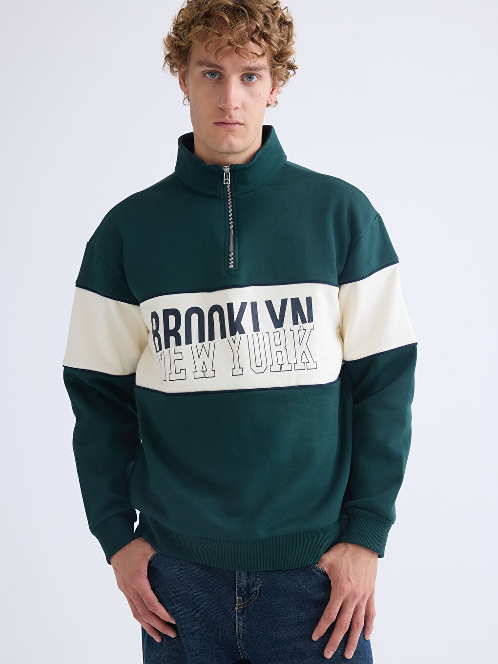 Man GREEN Sweatshirt-1