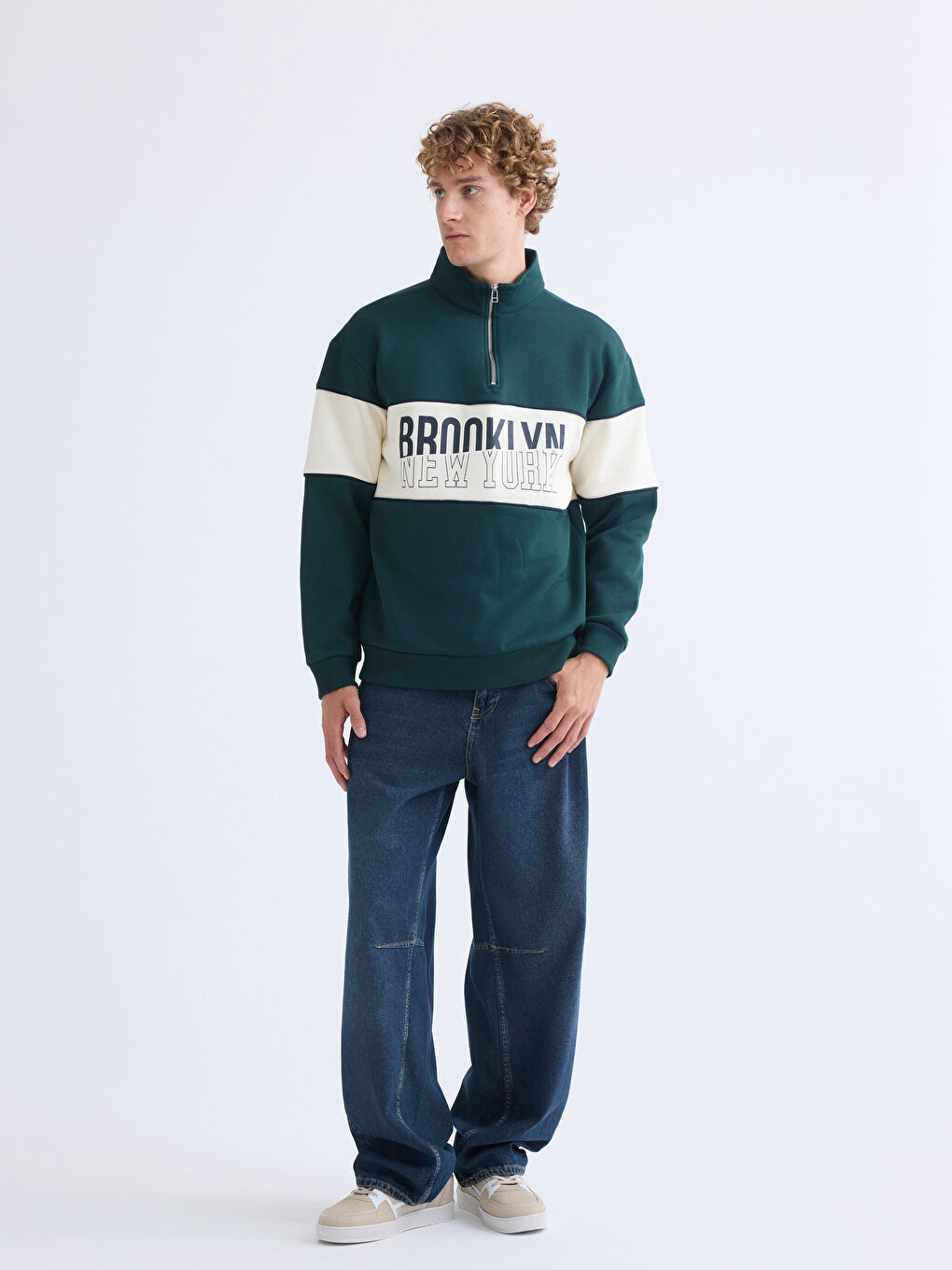 Man GREEN Sweatshirt-3