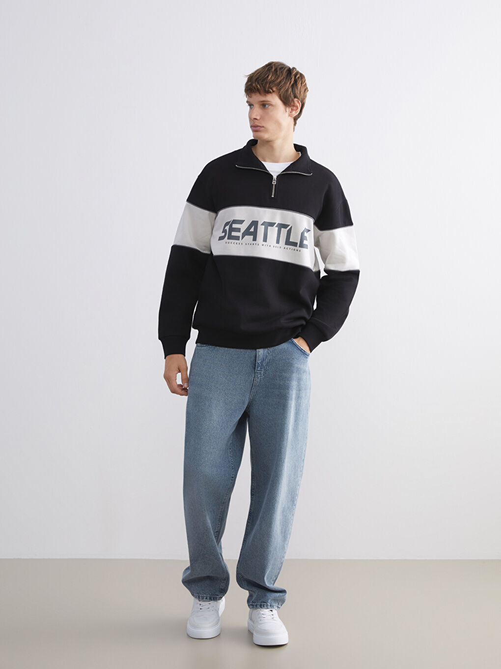 Man BLACK Sweatshirt-1