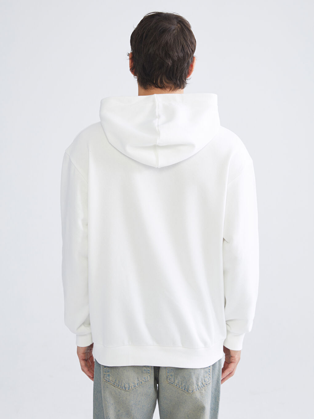 Long Sleeve Printed Men's Hoodie-3