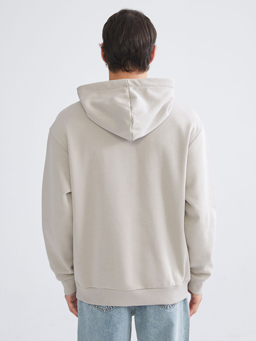 Long Sleeve Printed Men's Hoodie-3