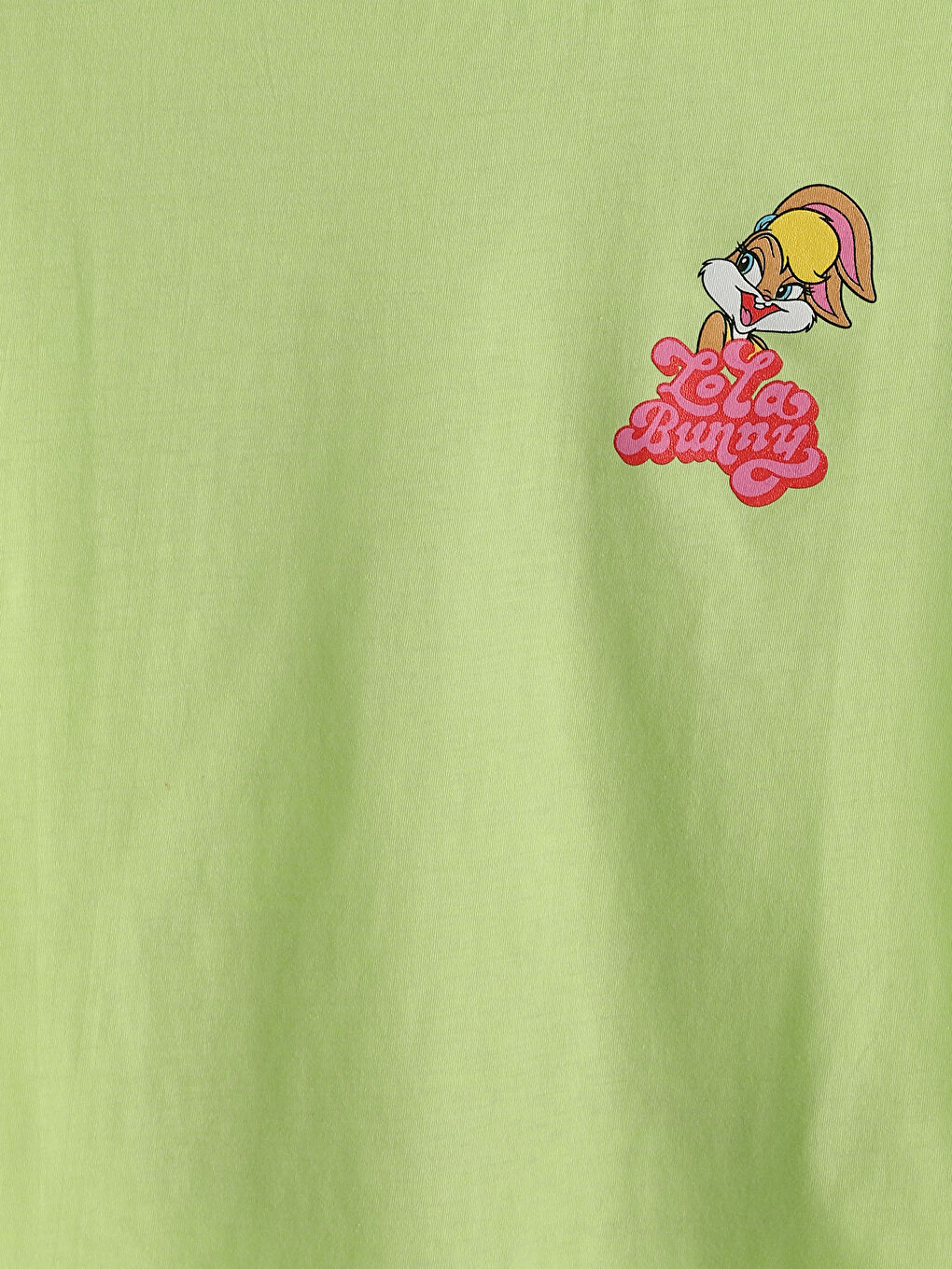 Majica sa okruglim izrezom, štampana Lola Bunny, za devojčice-3