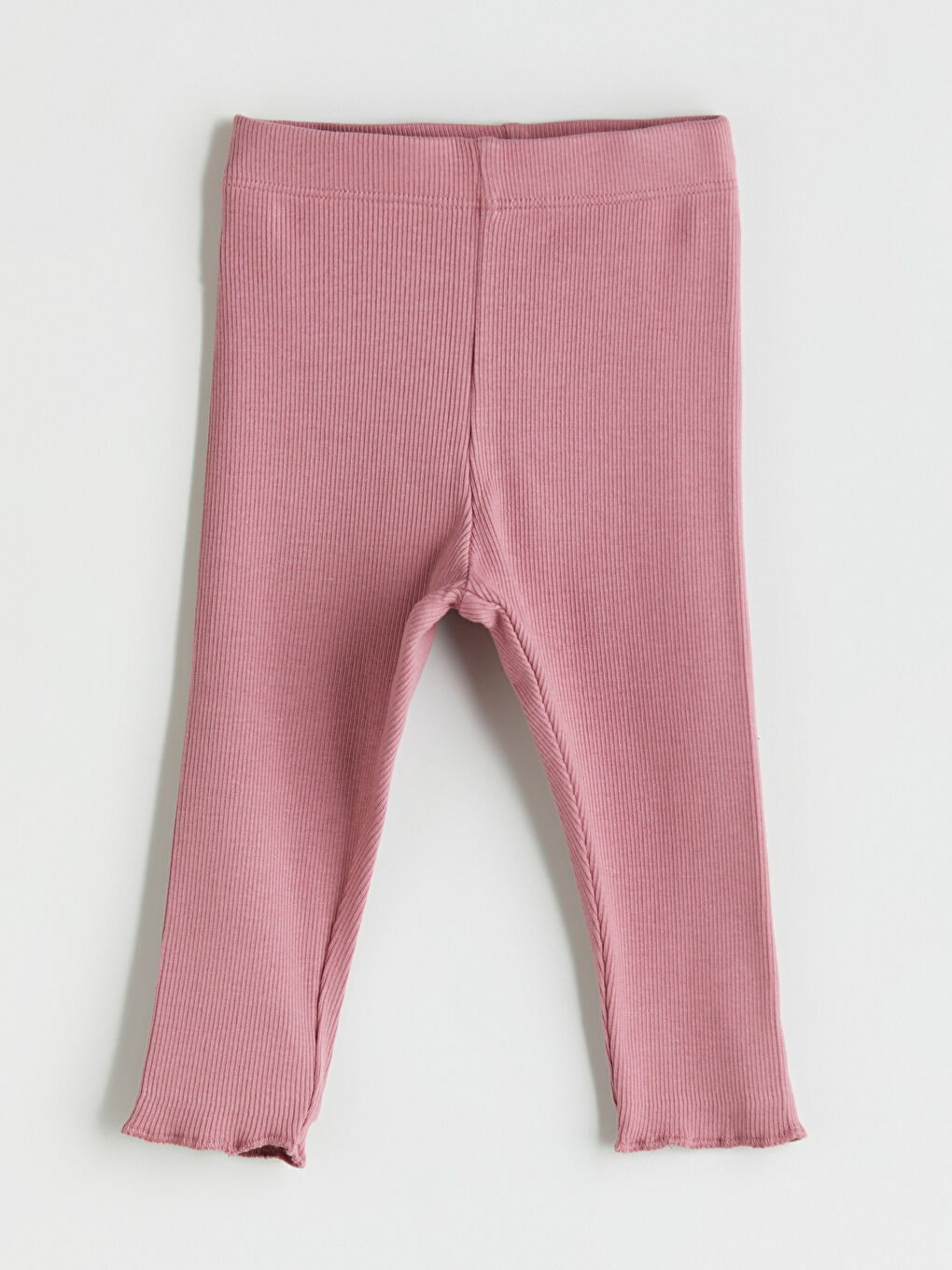 Pembe Kız Bebek Fitilli Pijama Alt-1