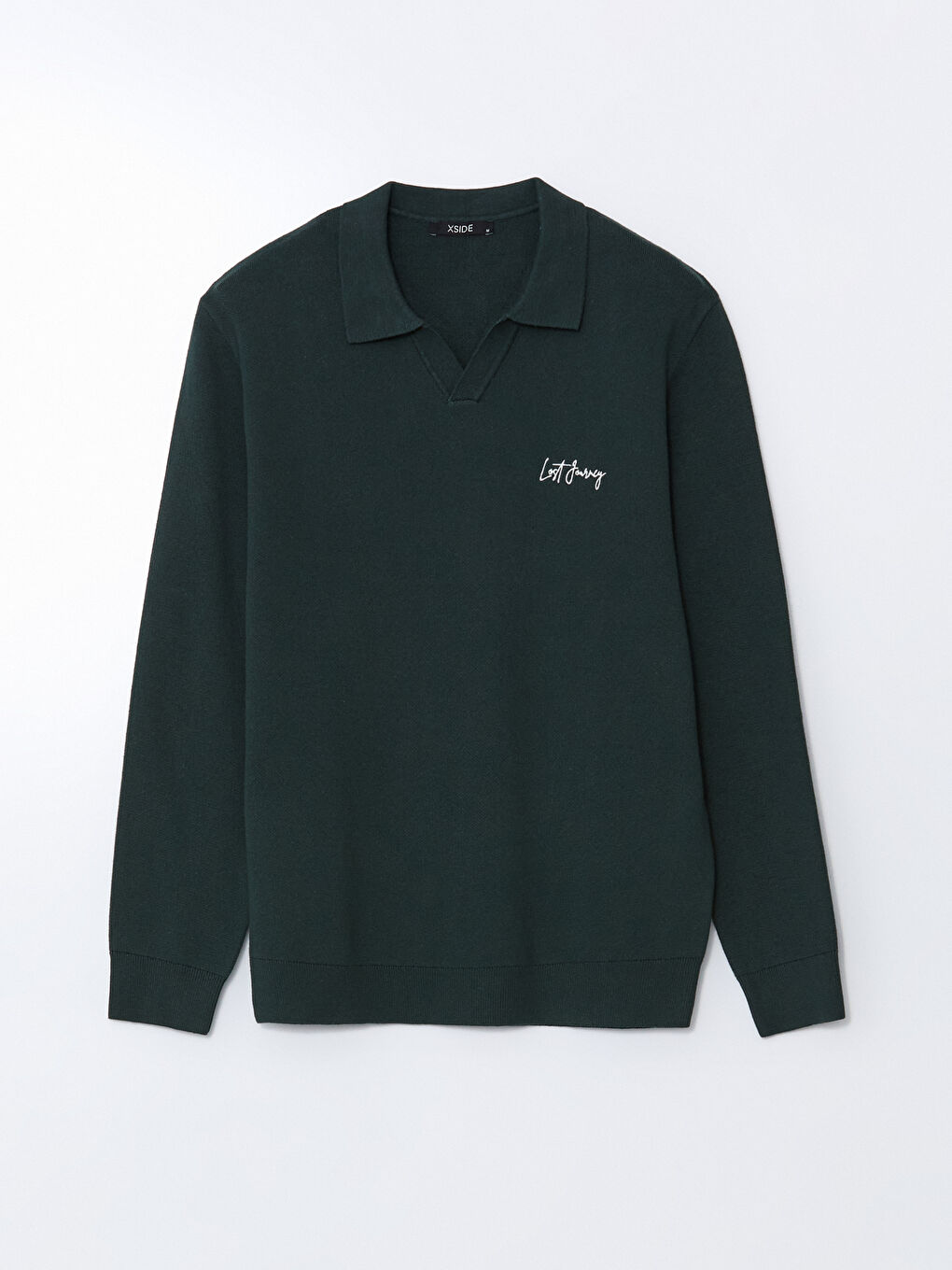 Polo Neck Men's Sweater-4