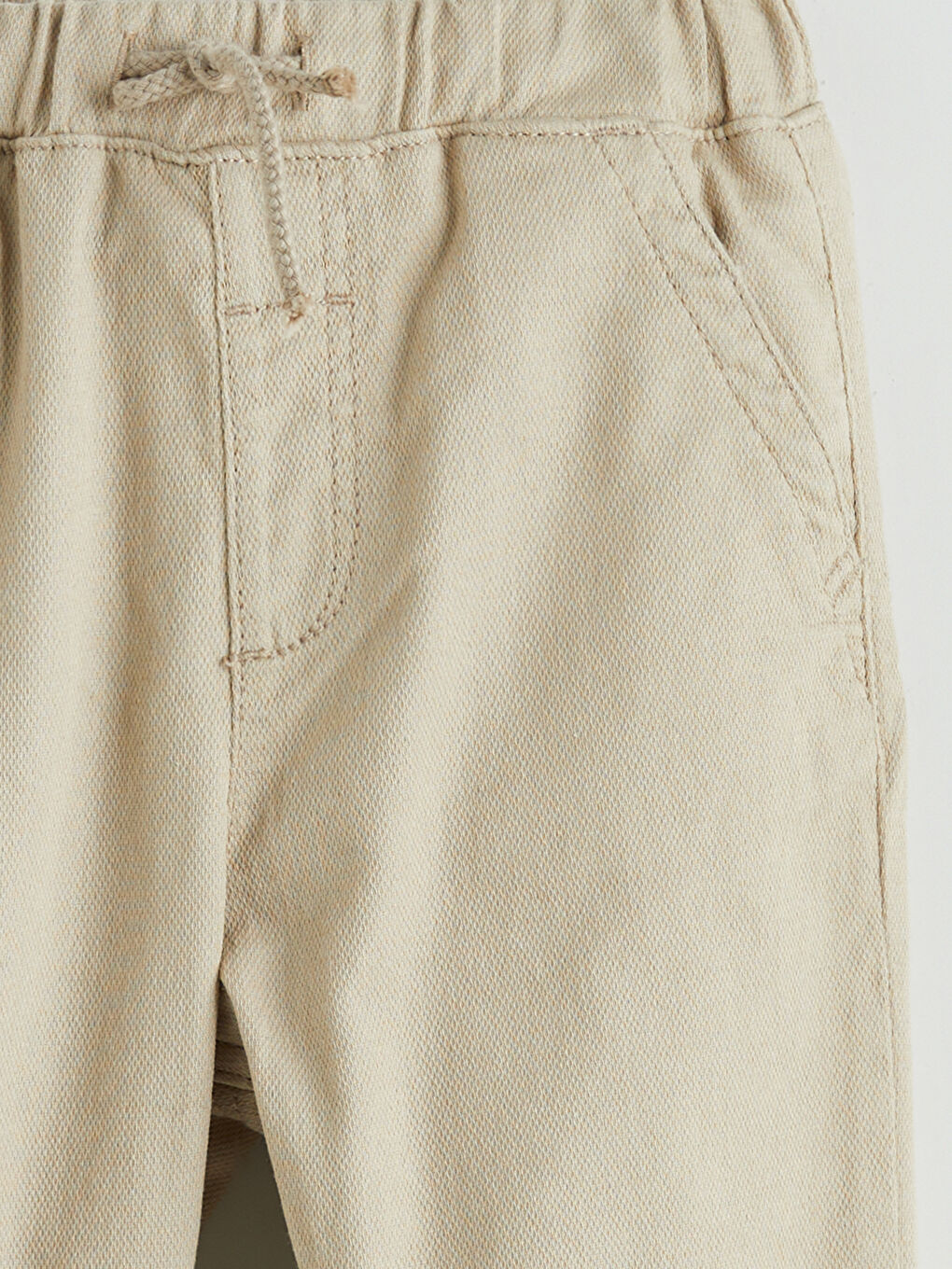 Elastic Waist Dobby Boy Jogger Trousers-3