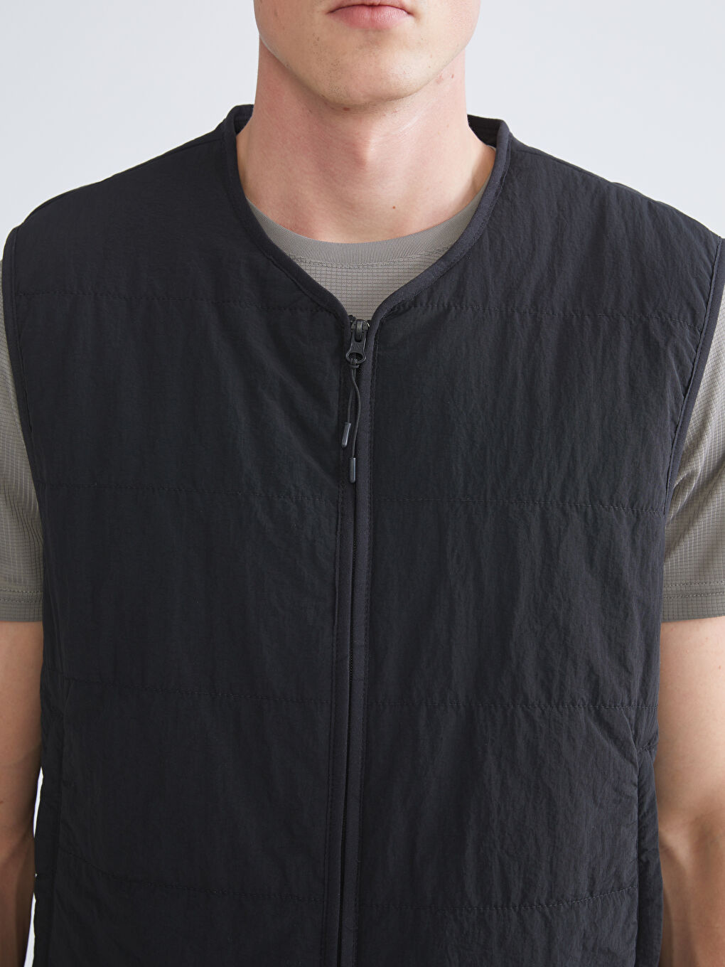 Man BLACK Waistcoat-3