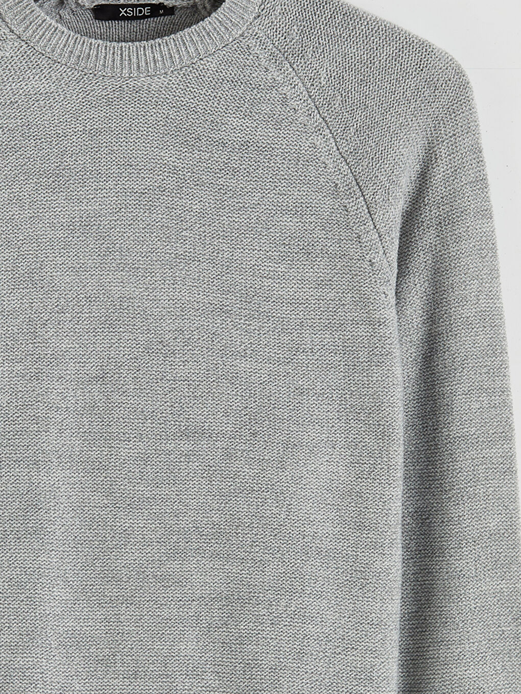 მრგვალი საყელო გრძელმკლავიანი მამაკაცის ტრიკოტაჟის სვიტერი-5