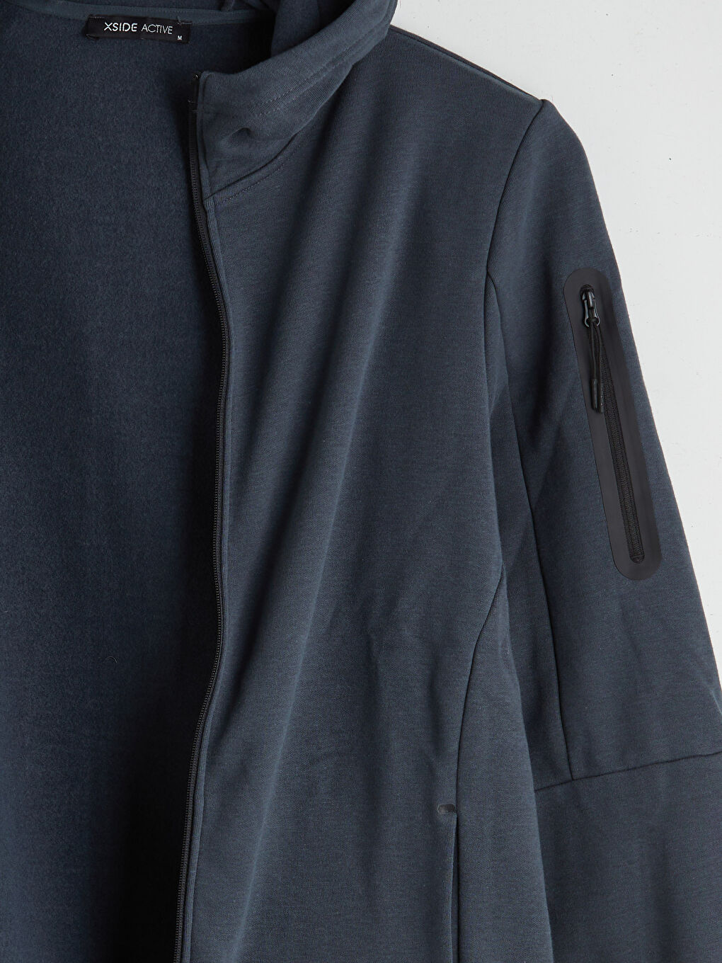 Kapuzensweatshirt für Herren mit Reißverschluss-6