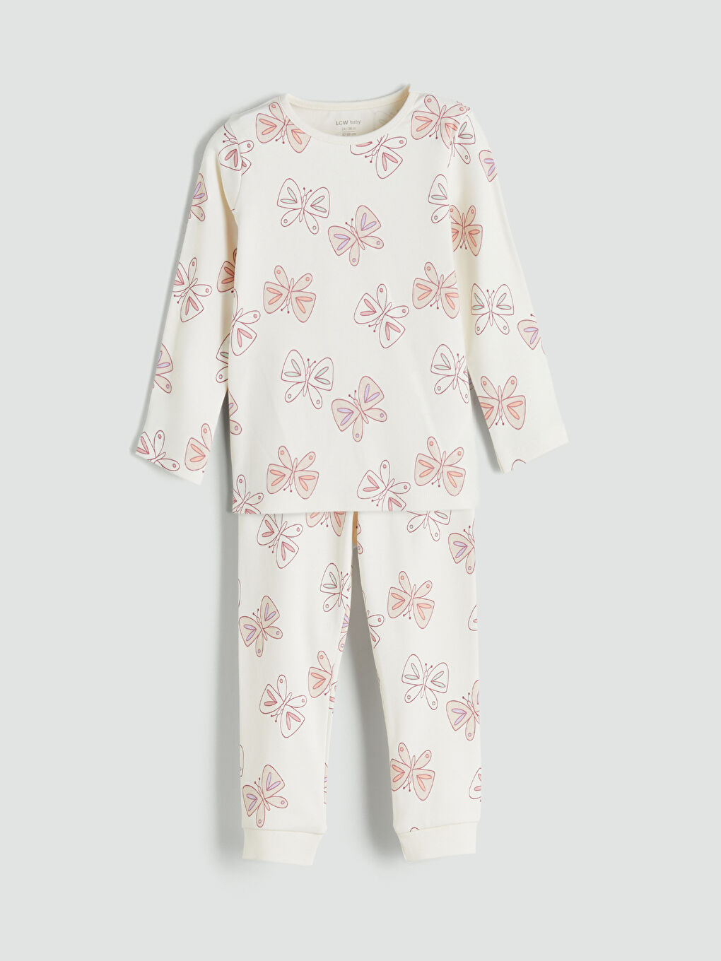 Printed Baby Girl Pajamas Set