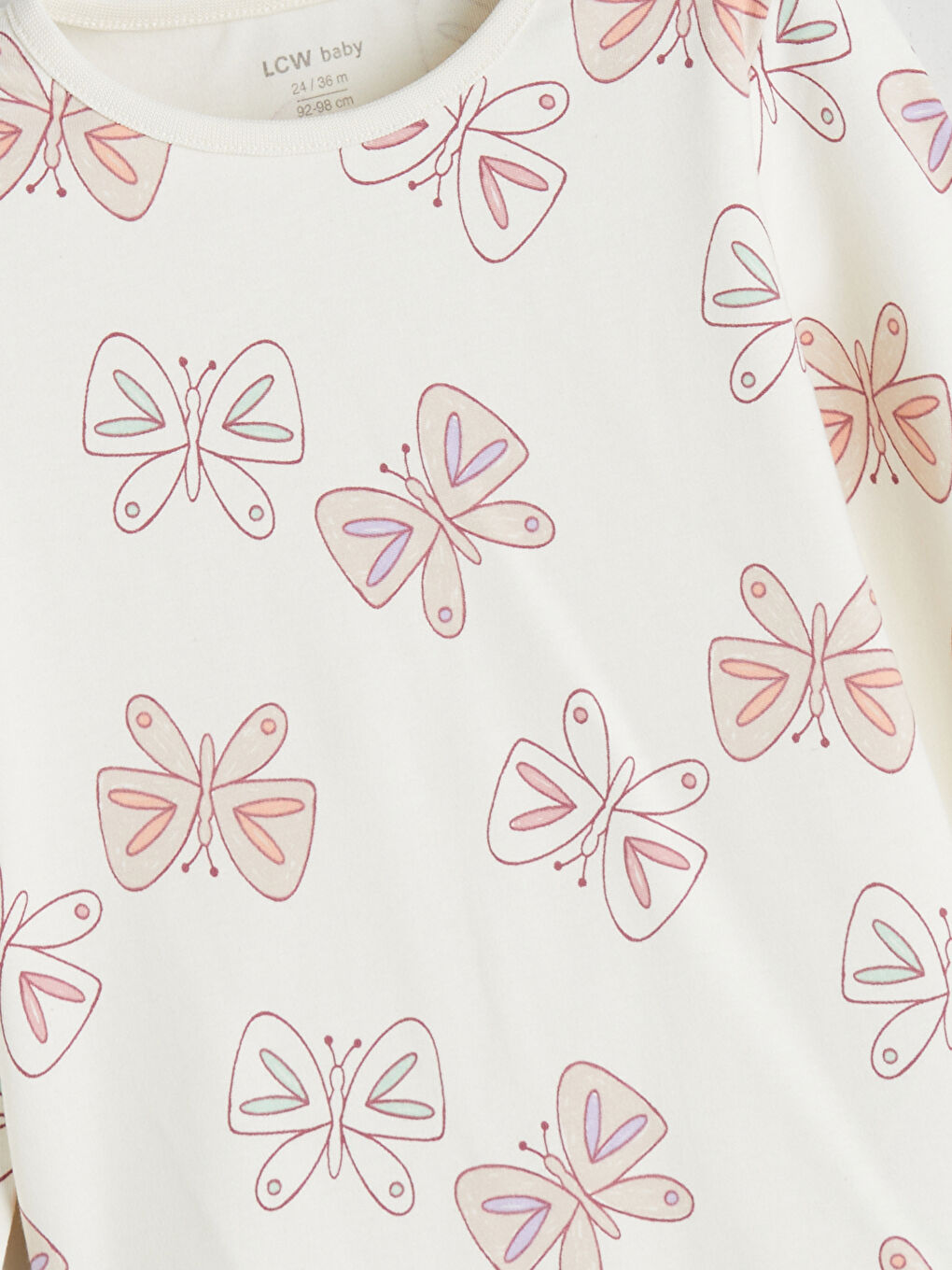 Printed Baby Girl Pajamas Set-2