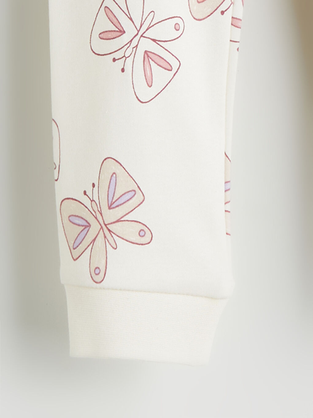 Printed Baby Girl Pajamas Set-5