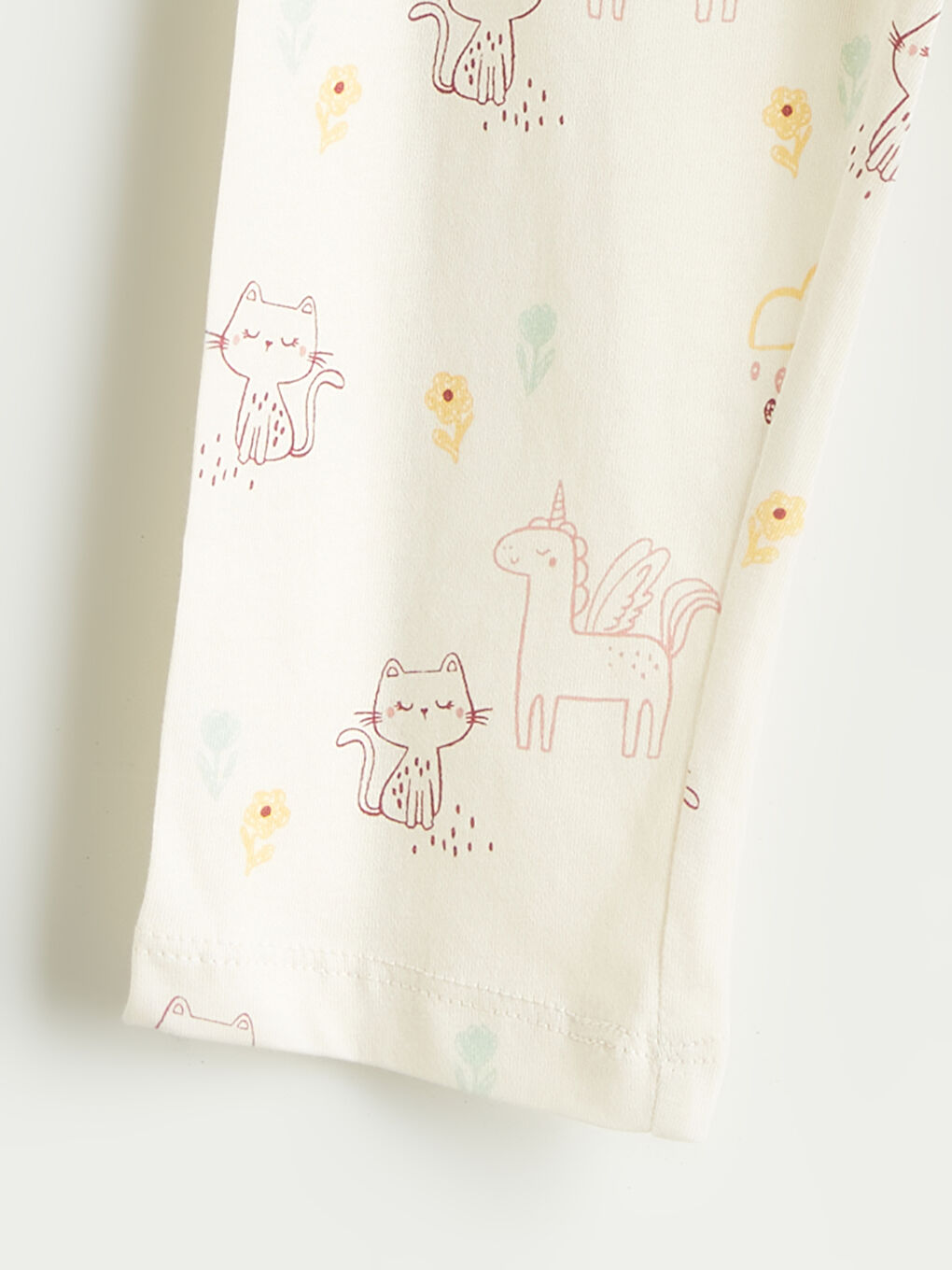 Baby Girl ECRU Pyjama Set-5