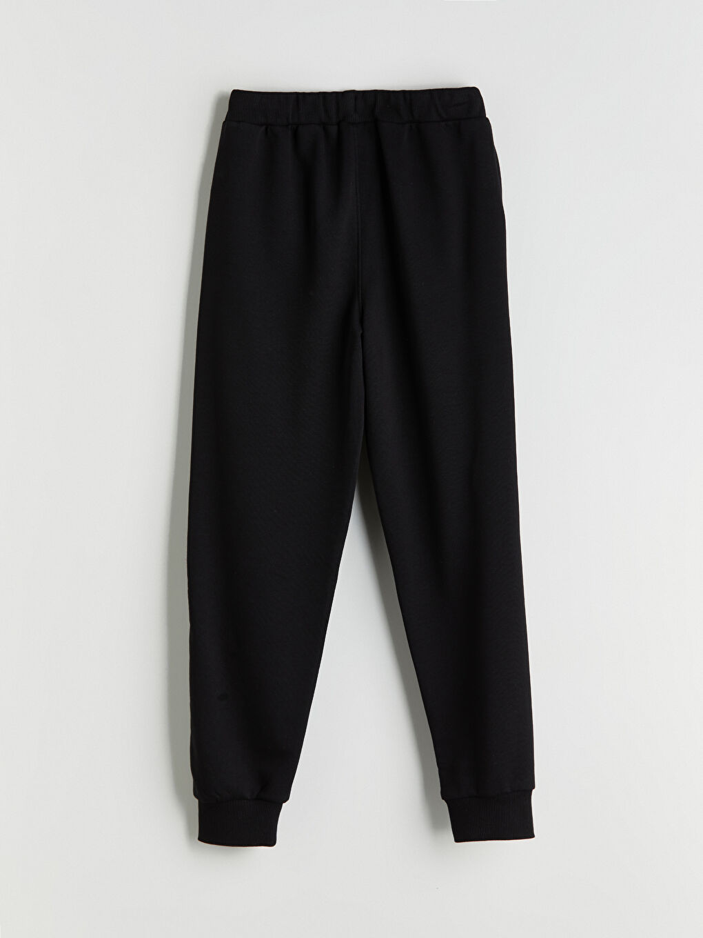 Siyah Beli Lastikli Galatasaray Baskılı Erkek Çocuk Jogger Eşofman Alt-1