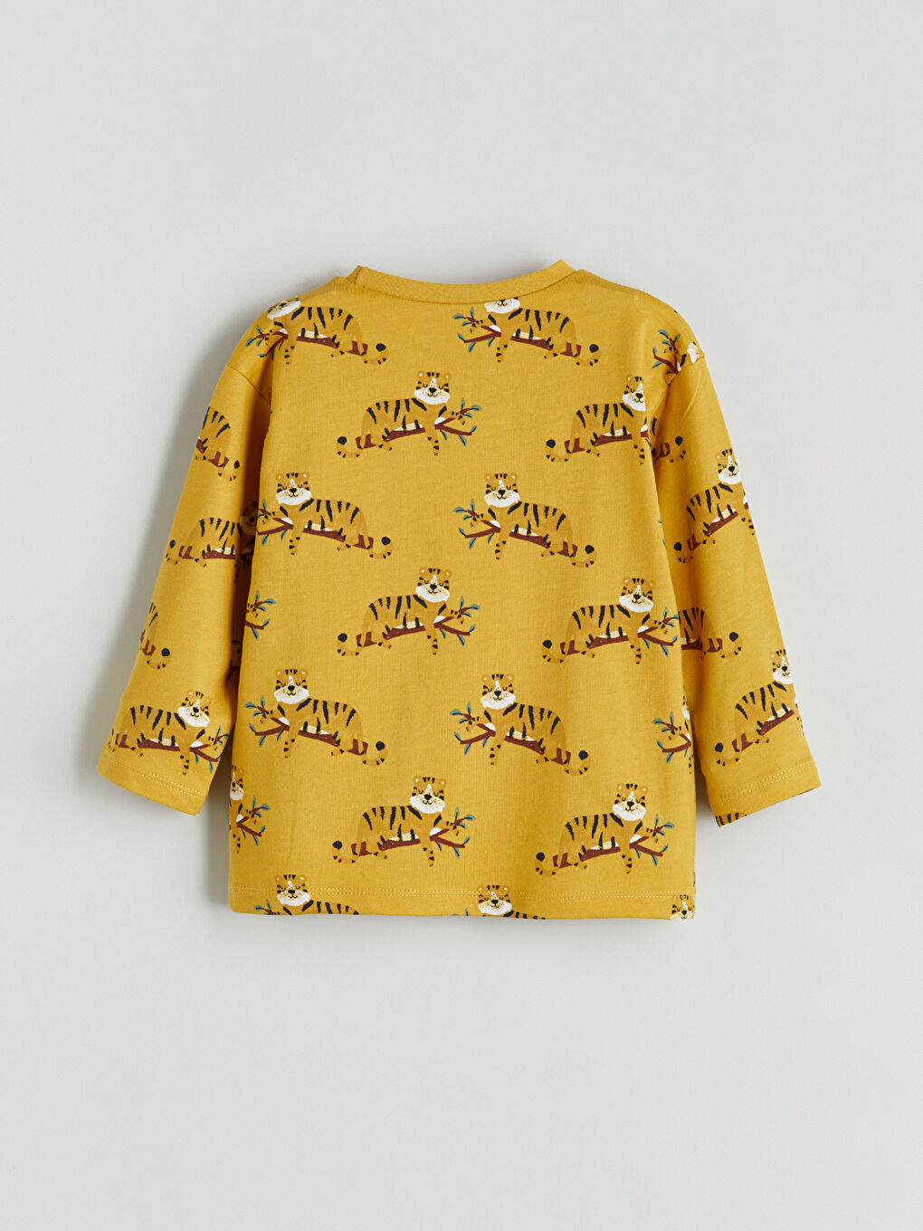 Crew Neck Printed Baby Boys' Pyjama Set-3