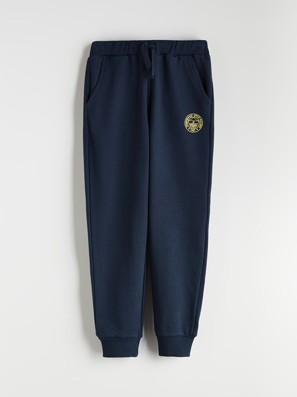 Lacivert Fenerbahçe Baskılı Erkek Çocuk Eşofman Takımı-4