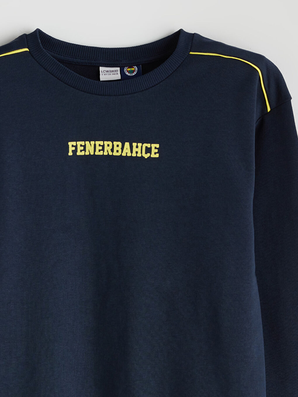 Lacivert Fenerbahçe Baskılı Erkek Çocuk Eşofman Takımı-7