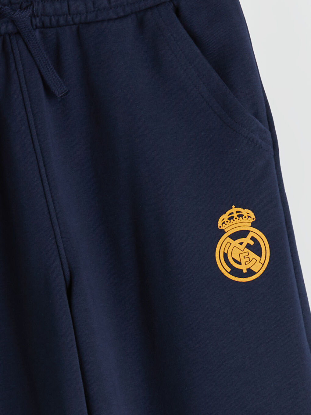 Elastic Waist Real Madrid Printed Boys' Jogger Sweatpants-1