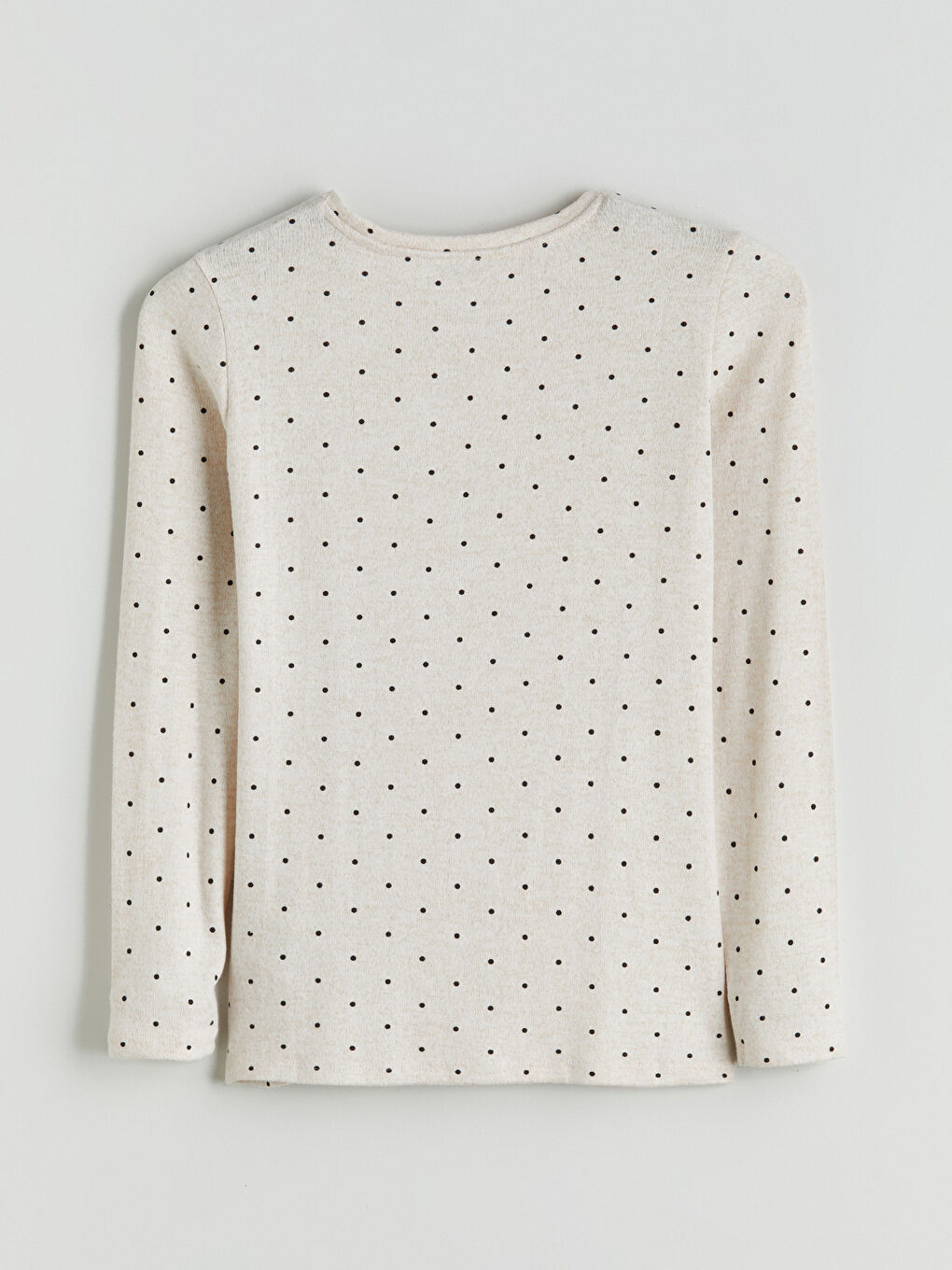 LCWAIKIKI Basic Crew Neck Polka Dot Women's Body -W5AD11Z8-LQA