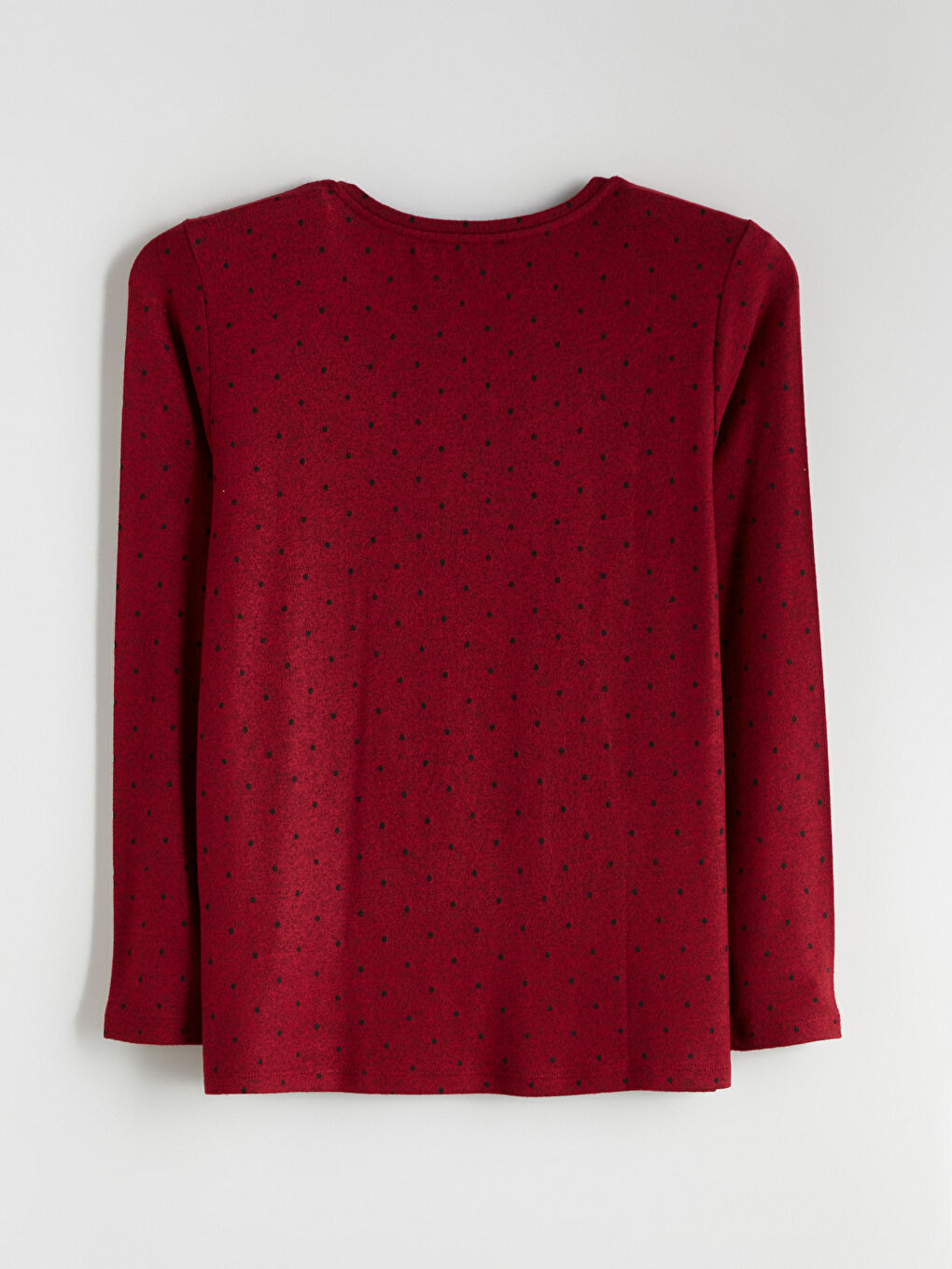 Crew Neck Polka Dot Women's Body-7