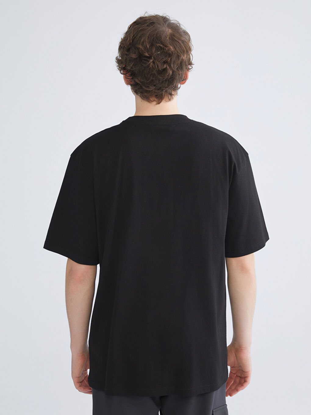 XSIDE Crew Neck Printed Men's T-Shirt -W5AD14Z8-CVL