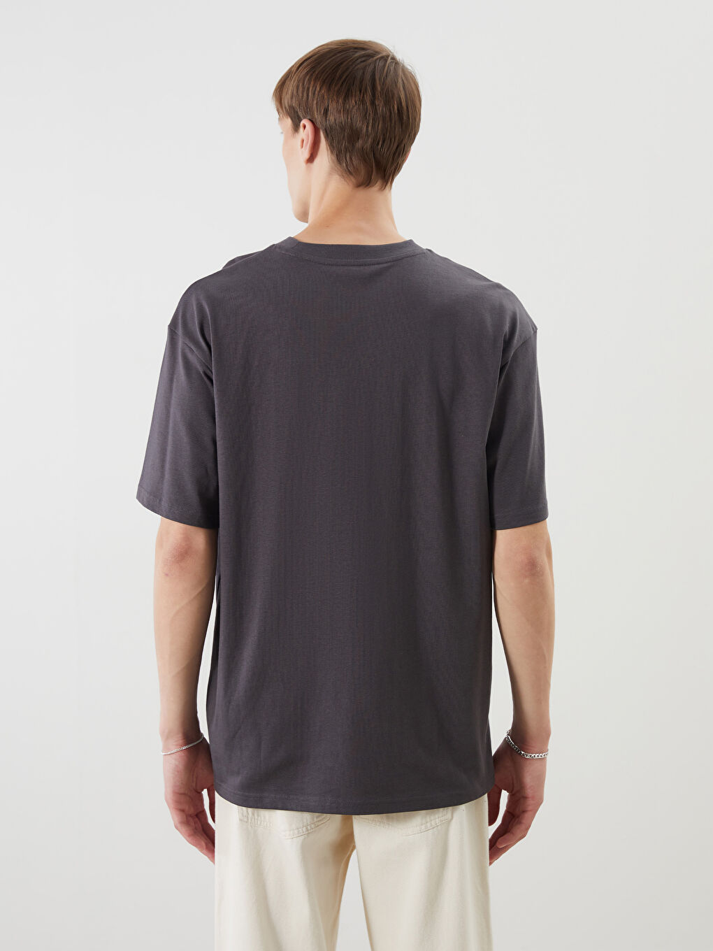 Crew Neck Printed Men's T-Shirt-7