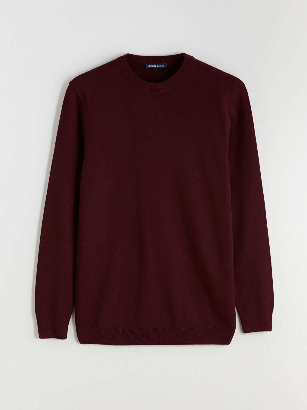 Bisiklet Yaka Erkek Triko Kazak-4