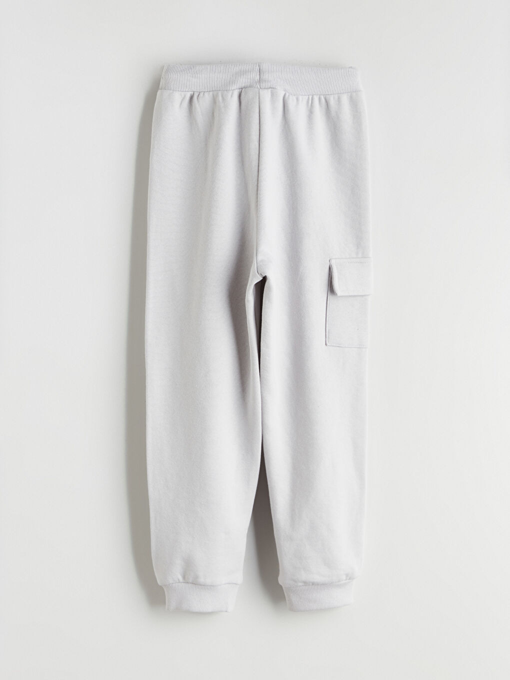Gri Beli Lastikli Erkek Çocuk Jogger Eşofman Altı