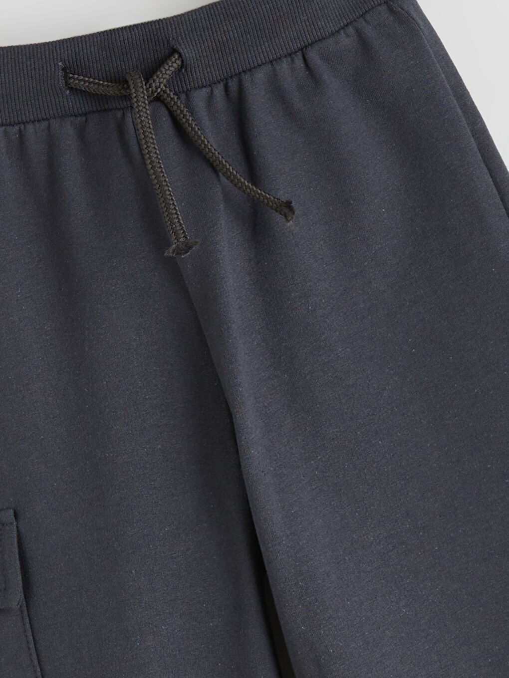 Antrasit Beli Lastikli Erkek Çocuk Jogger Eşofman Altı-1