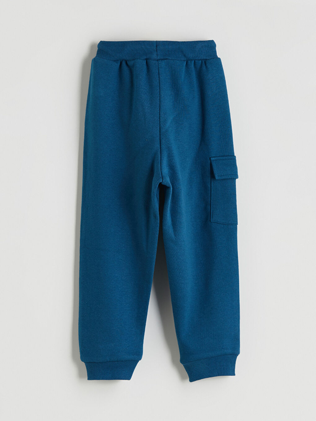 Petrol Beli Lastikli Erkek Çocuk Jogger Eşofman Altı-1