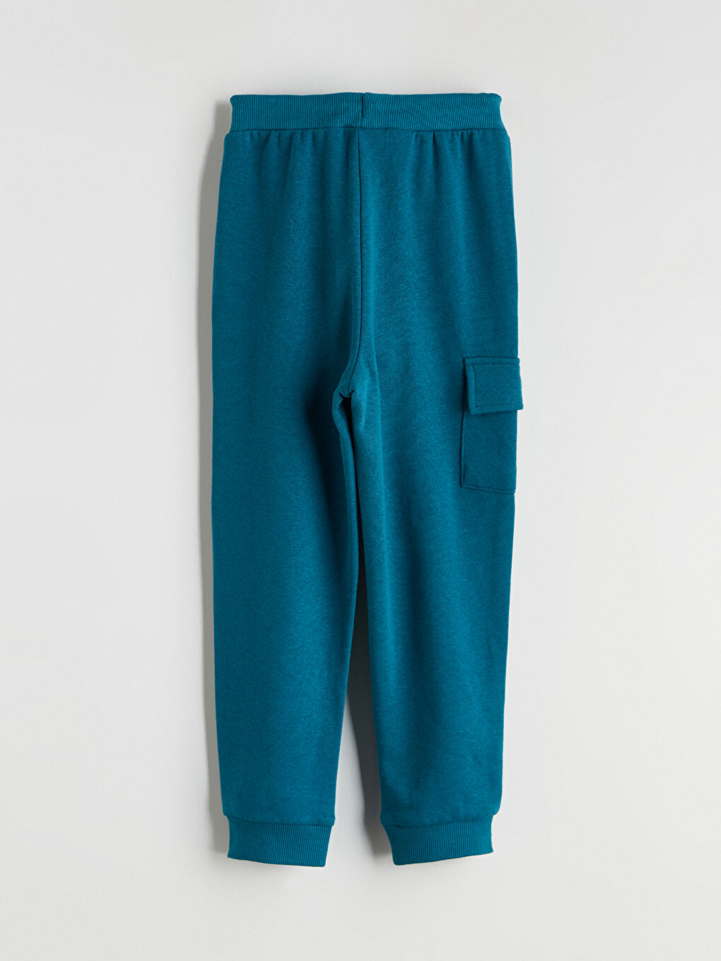 Petrol Beli Lastikli Erkek Çocuk Jogger Eşofman Altı-1