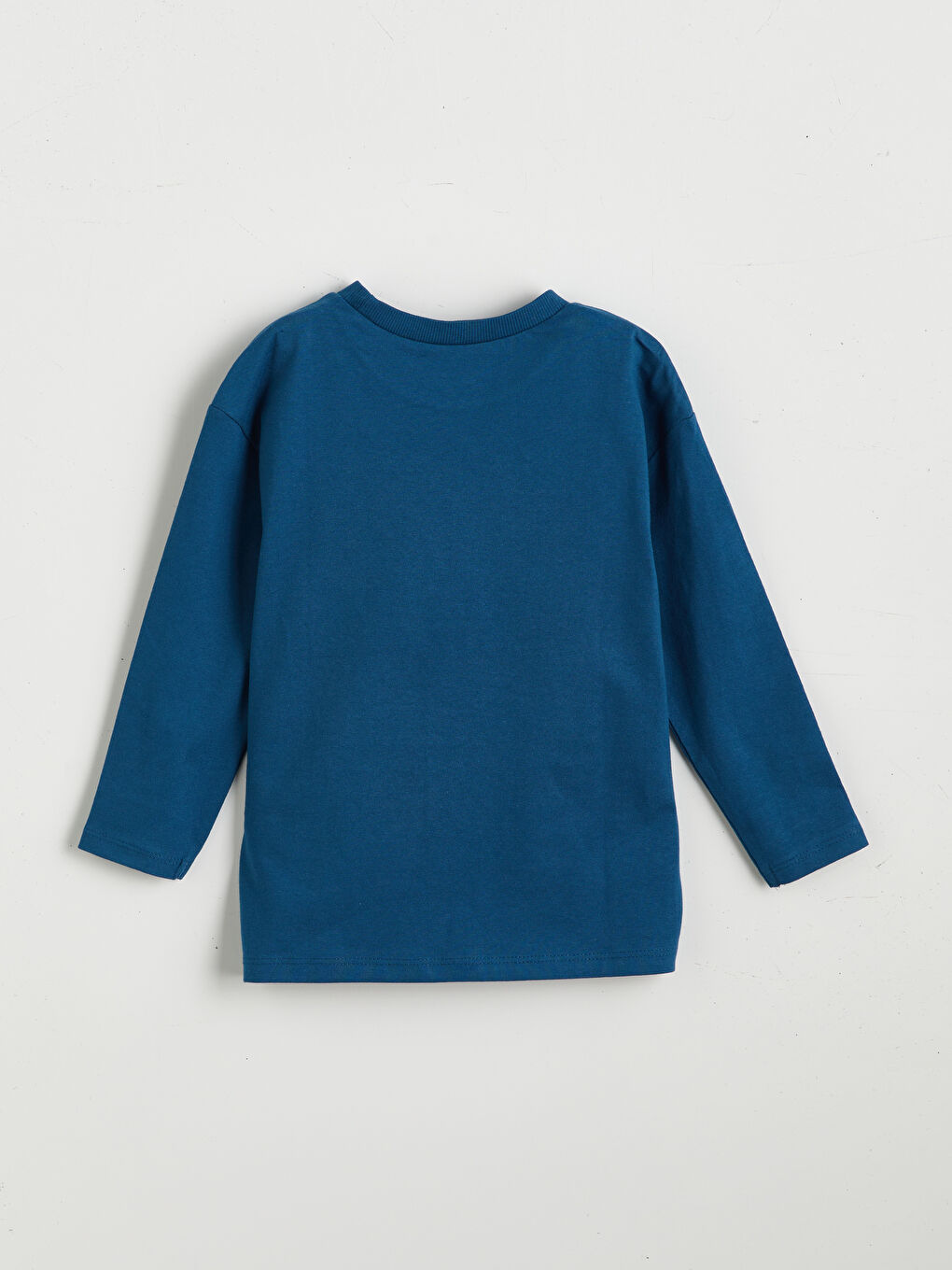 Crew Neck Printed Long Sleeve Boy T-Shirt 2 Pieces-4