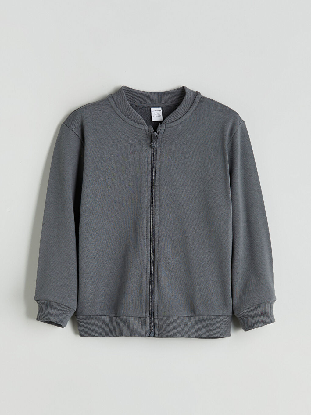 Basic Boys' Zip-Up Sweatshirt