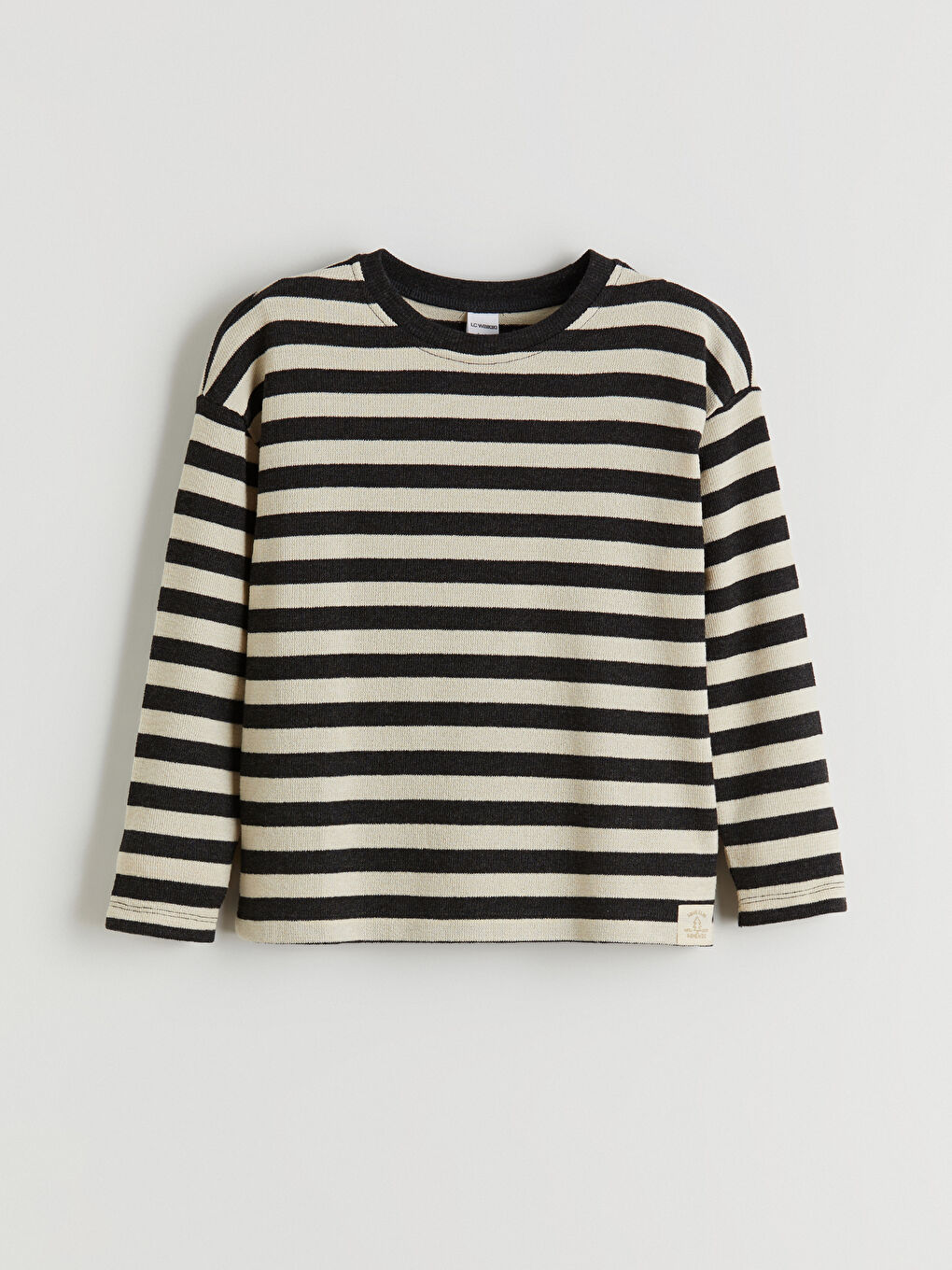 Crew Neck Striped Boys' T-Shirt