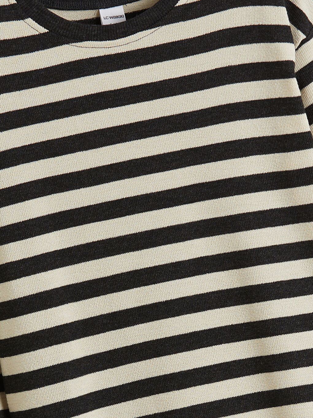 Crew Neck Striped Boys' T-Shirt-1
