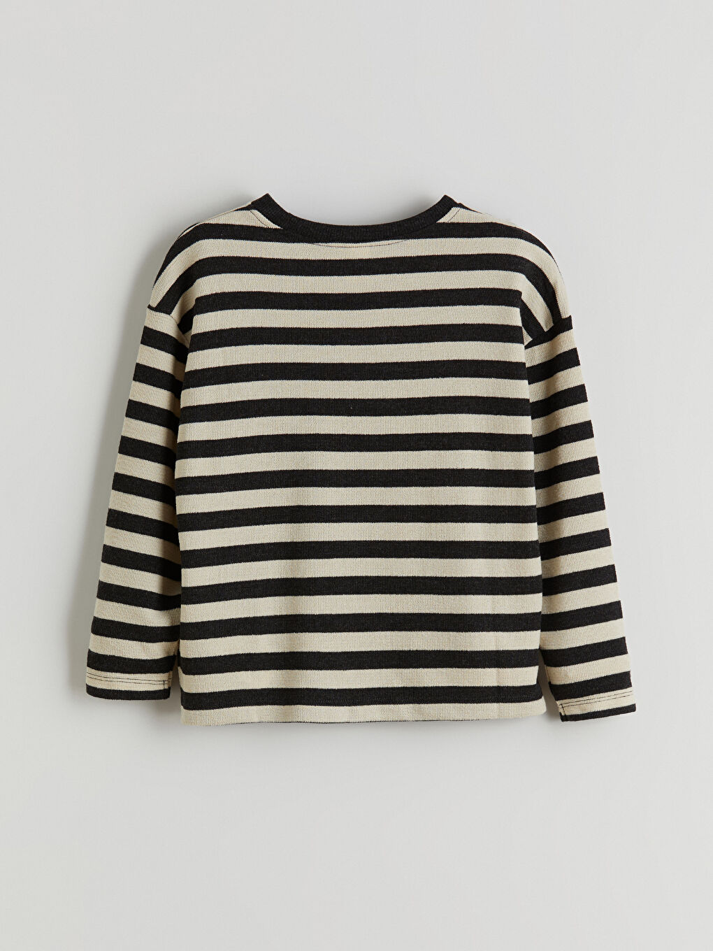 Crew Neck Striped Boys' T-Shirt-2