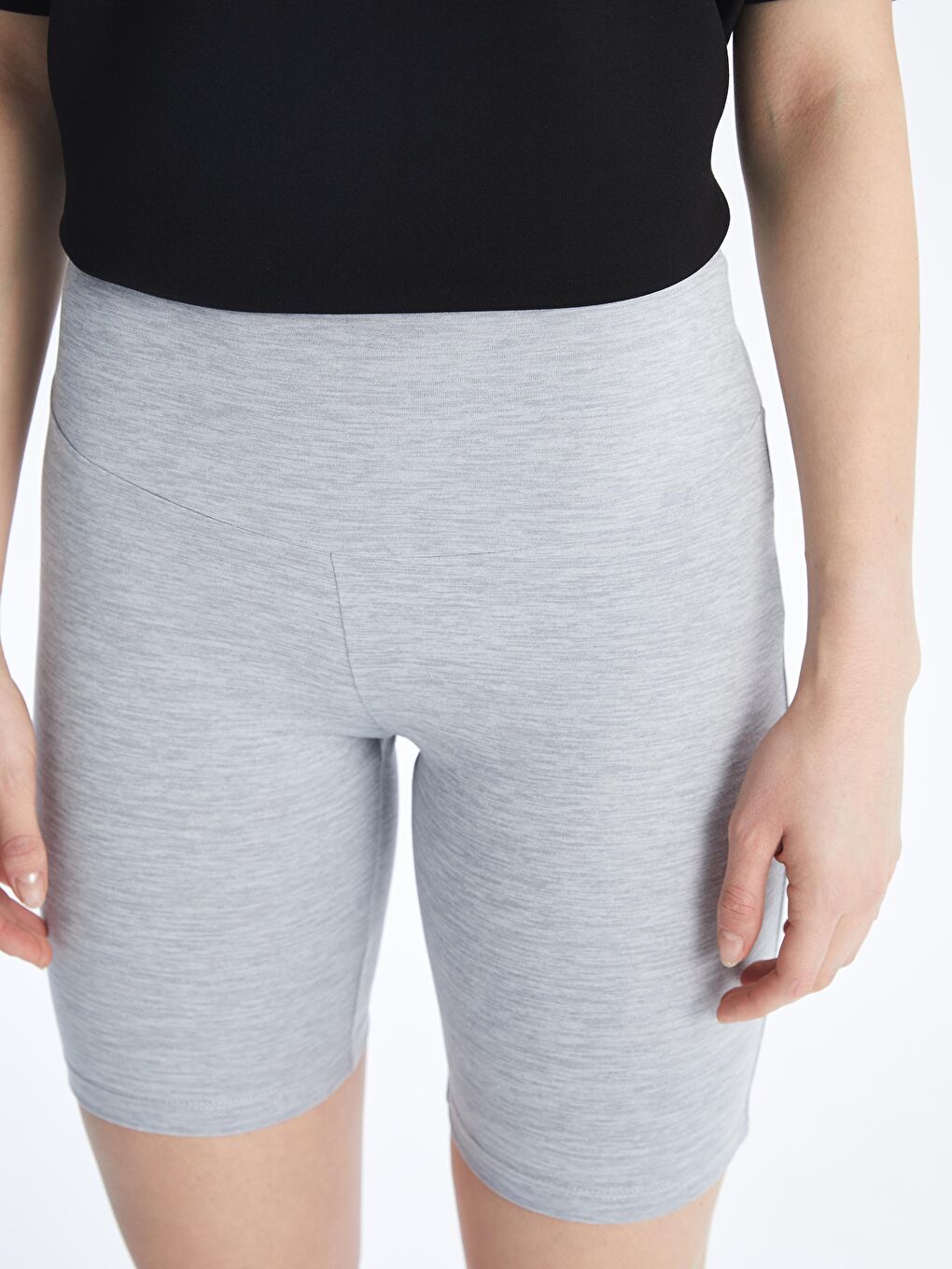 XSIDE ACTIVE Women's Elastic Waist Straight Interlock Leggings -W5AD77Z8-EHG