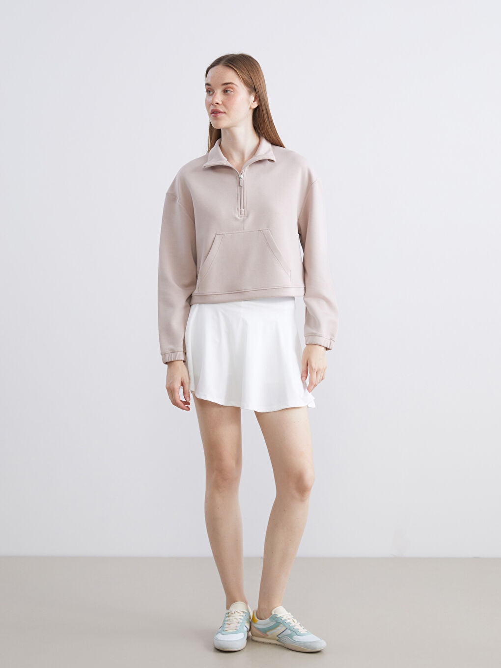 Woman PINK Sweatshirt-1